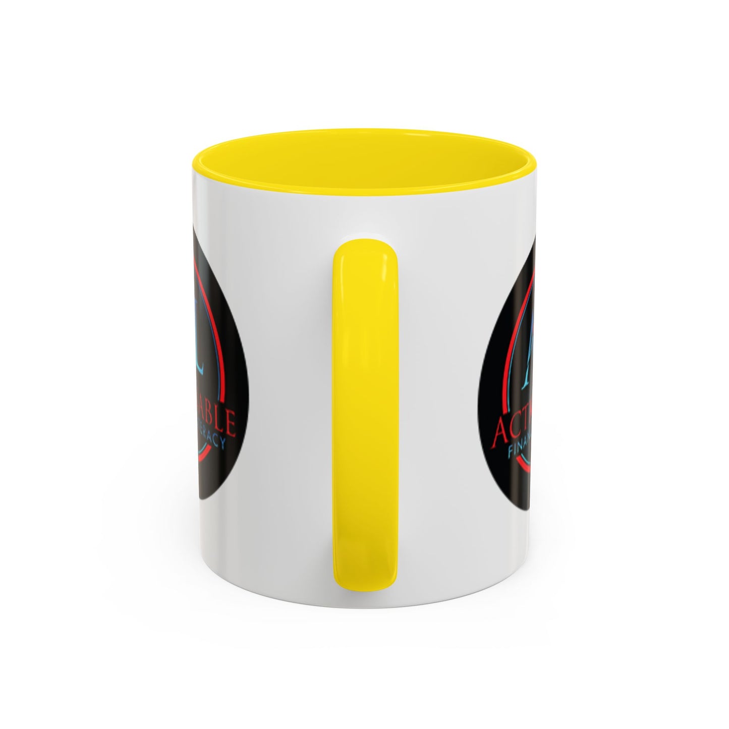 Actionable Financial Literacy Center Accent Coffee Mug (11oz)