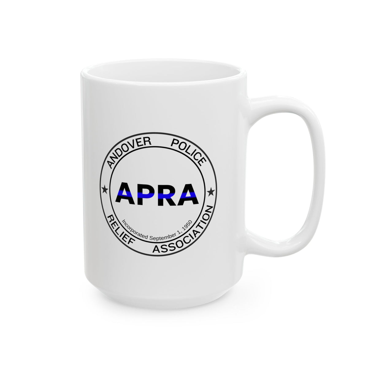 Andover Police Relief Association Ceramic Mug, (11oz, 15oz)