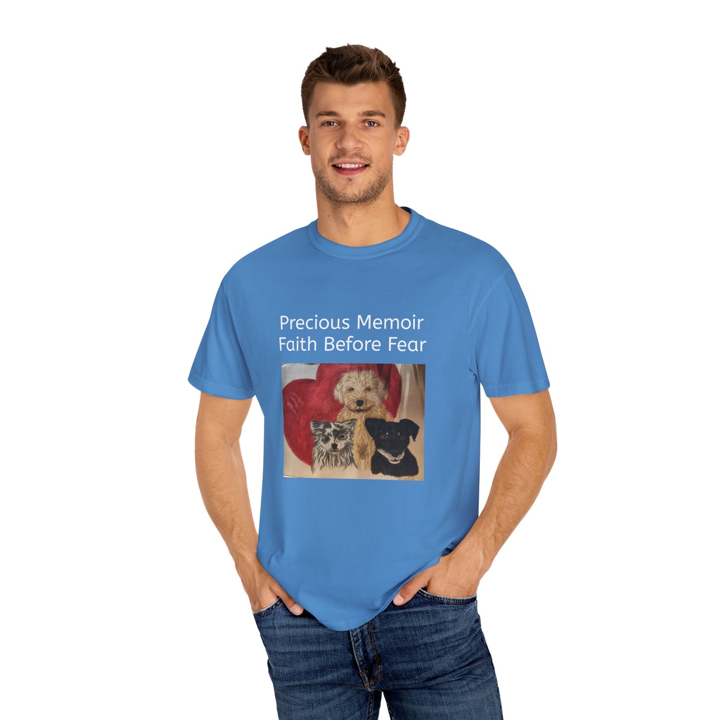 Precious Memoir Unisex Garment-Dyed T-shirt