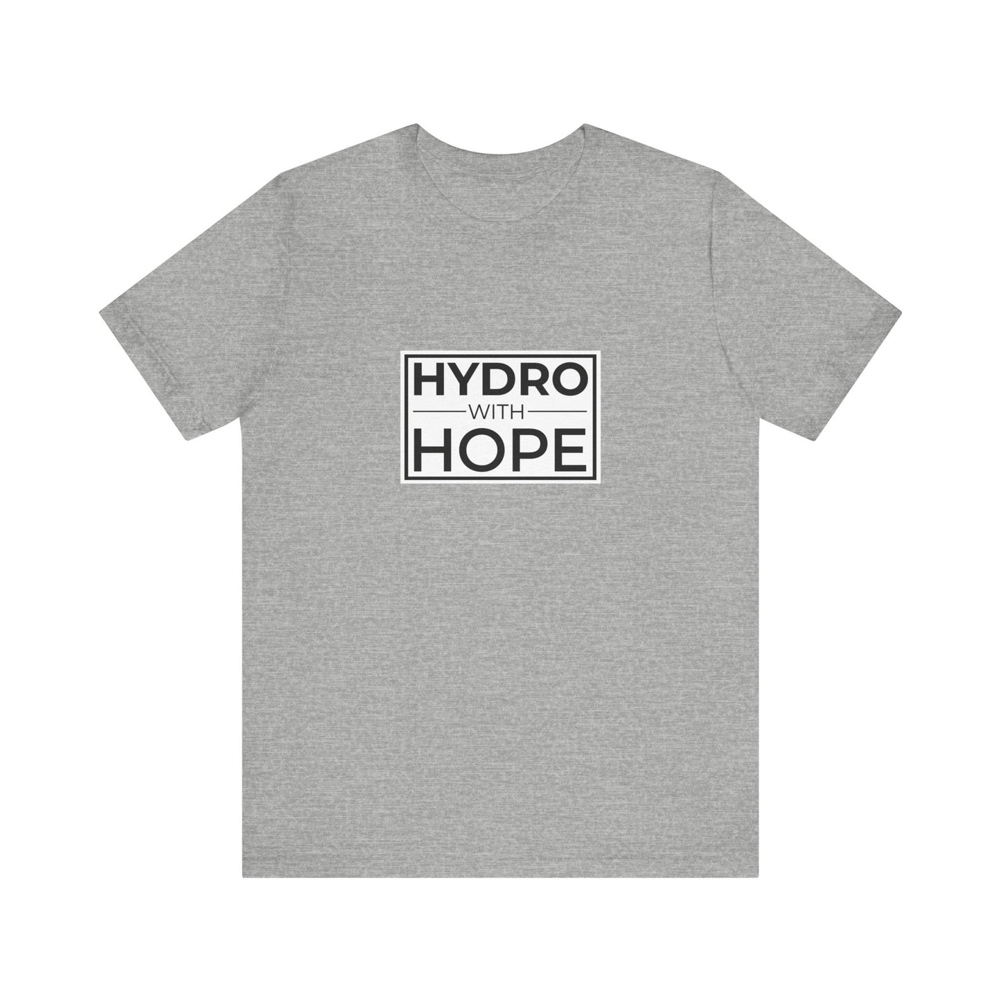 Hydro with Hope Unisex Jersey Short Sleeve Tee