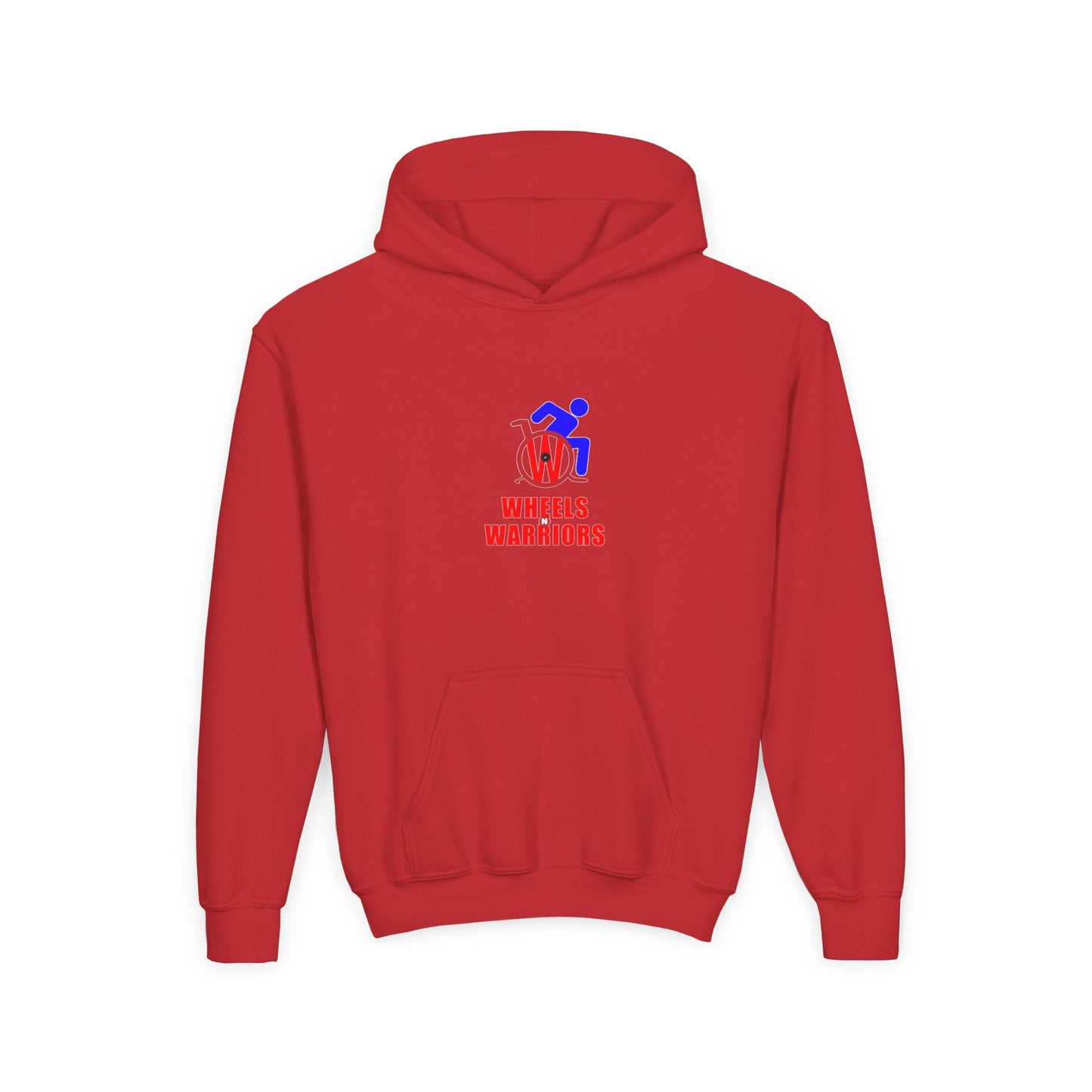 Wheels N Warriors Youth Heavy Blend Hooded Sweatshirt