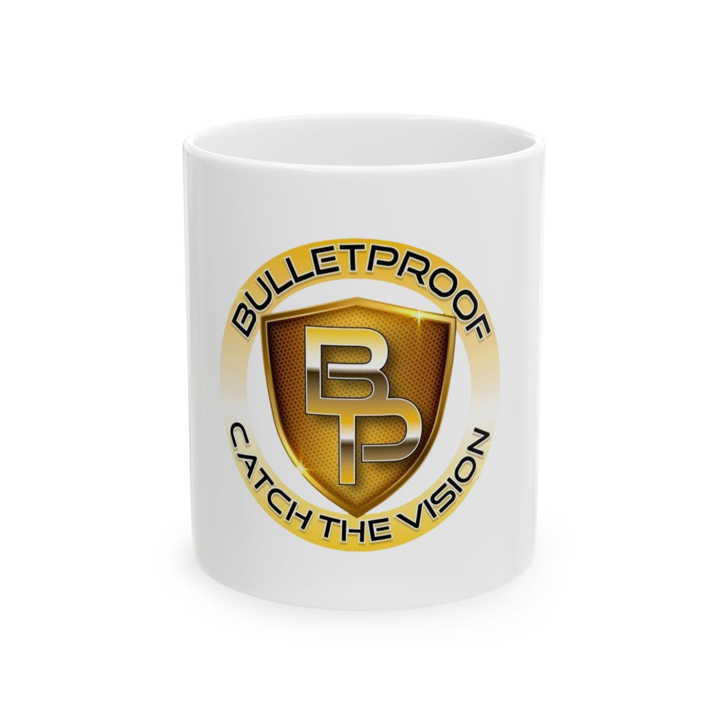 BulletProof Catch The Vision Ceramic Mug, (11oz, 15oz)