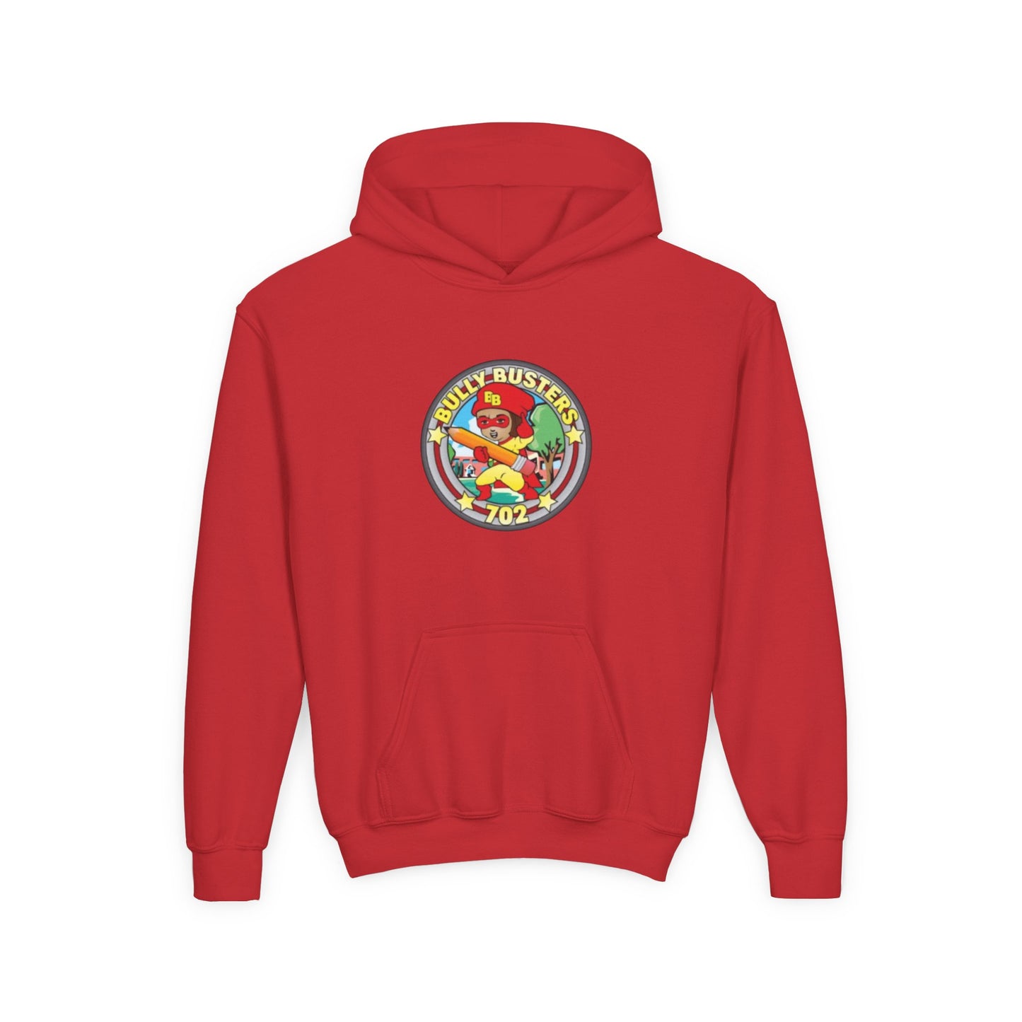 Bully Busters 702 Youth Heavy Blend Hooded Sweatshirt