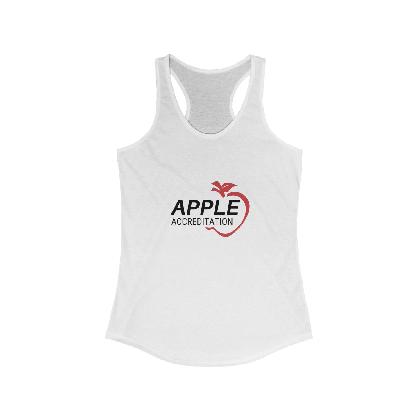 APPLE Accreditation Women's Ideal Racerback Tank