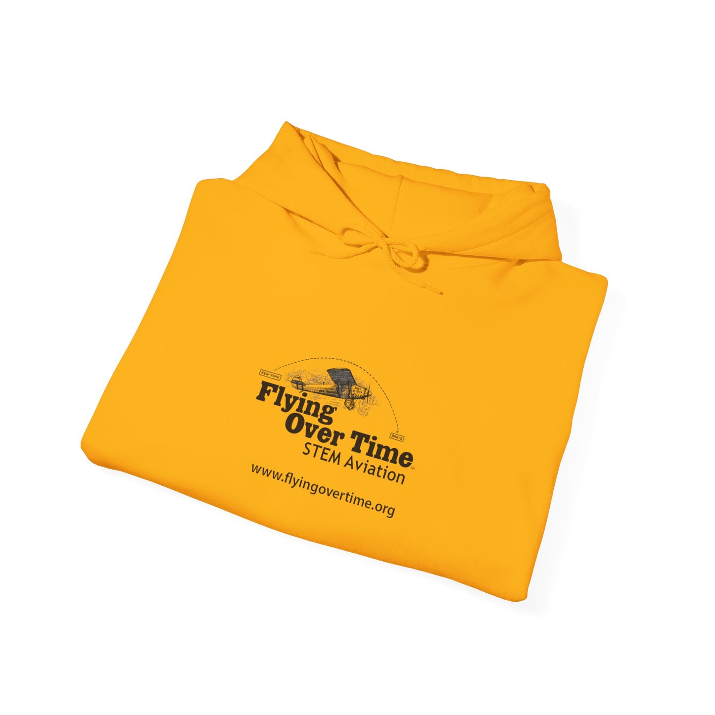 Flying Over Time Unisex Heavy Blend™ Hooded Sweatshirt