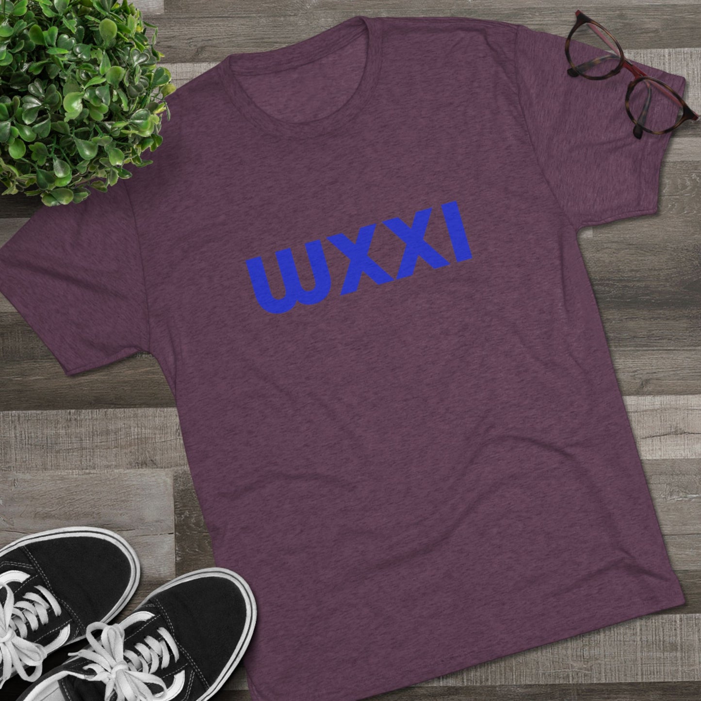 WXXI Men's Tri-Blend Crew Tee
