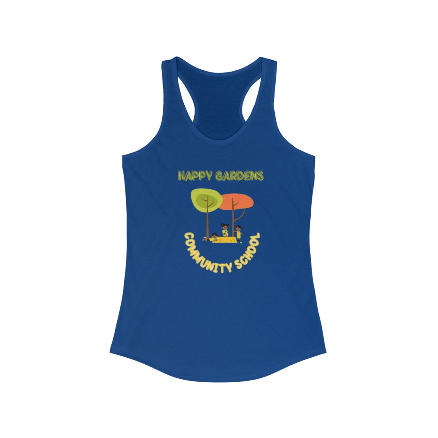 Happy Gardens Women's Ideal Racerback Tank