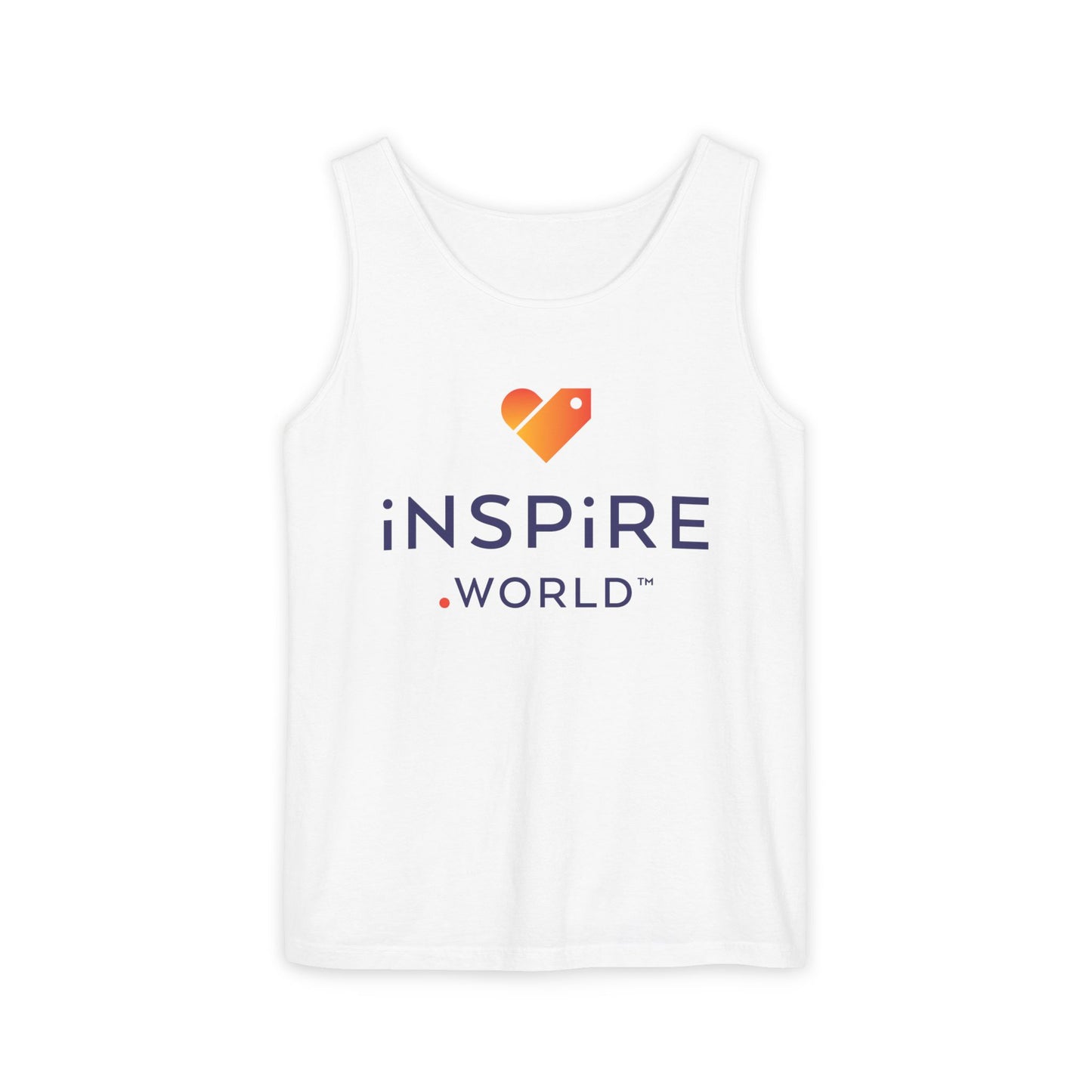 Inspire.World Unisex Garment-Dyed Tank Top
