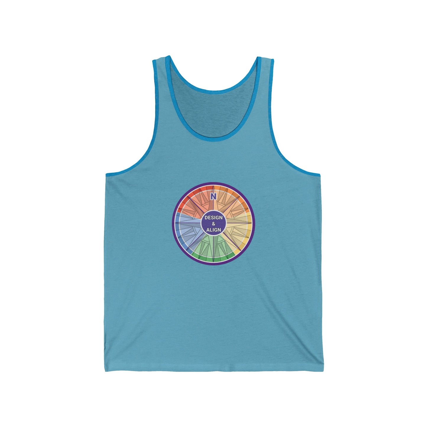 Design and Algin Unisex Jersey Tank