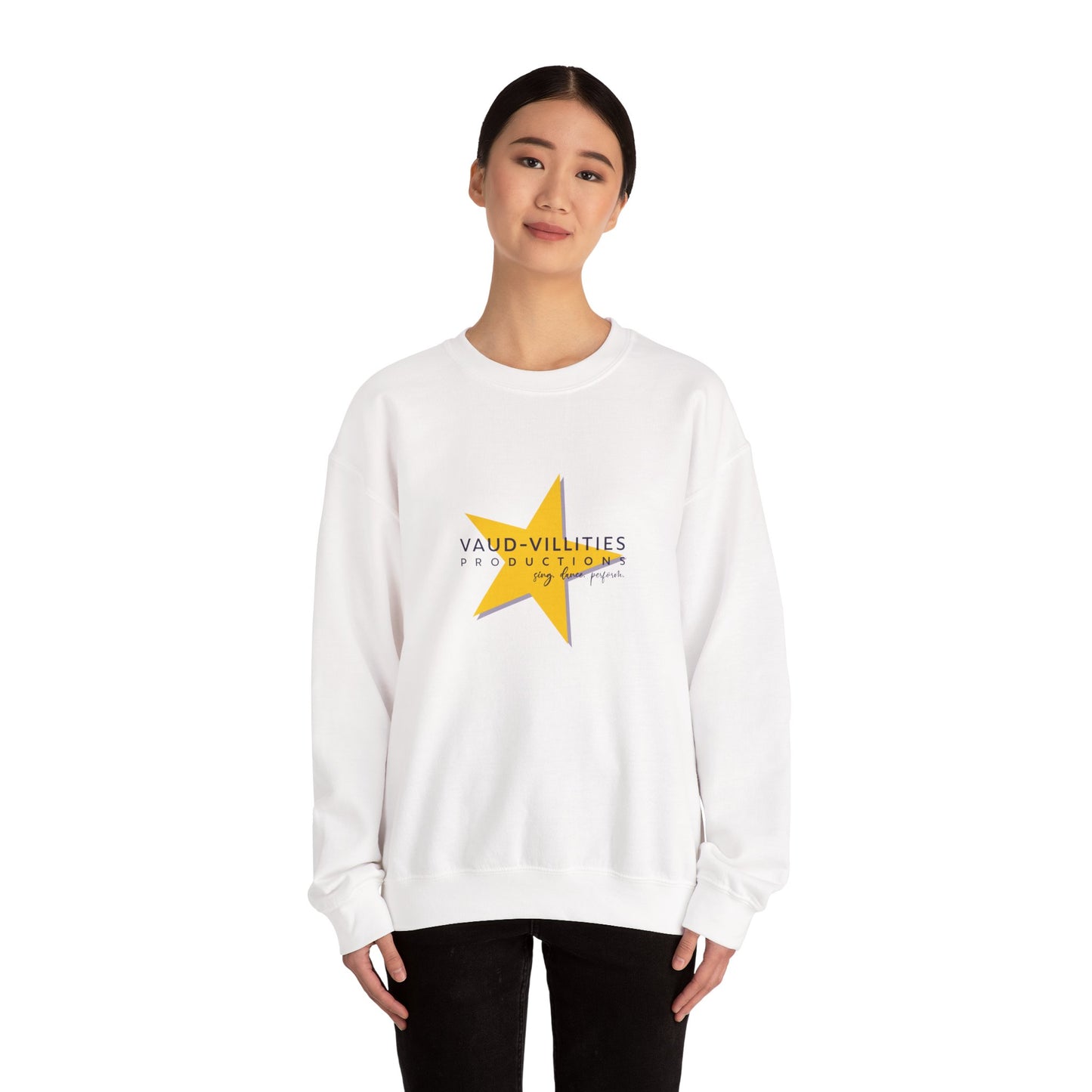 Vaud-Villities Productions Unisex Heavy Blend™ Crewneck Sweatshirt