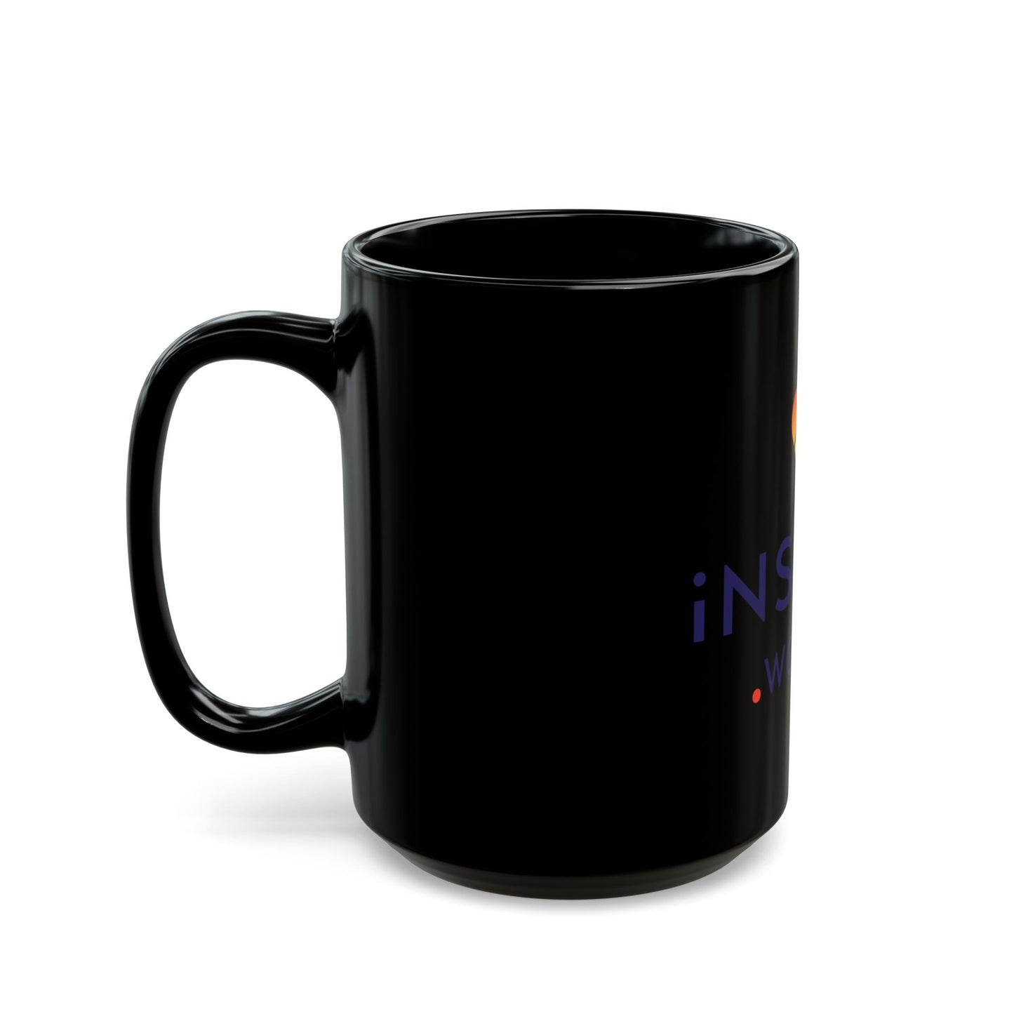 Inspire.World Black Mug (11oz, 15oz)