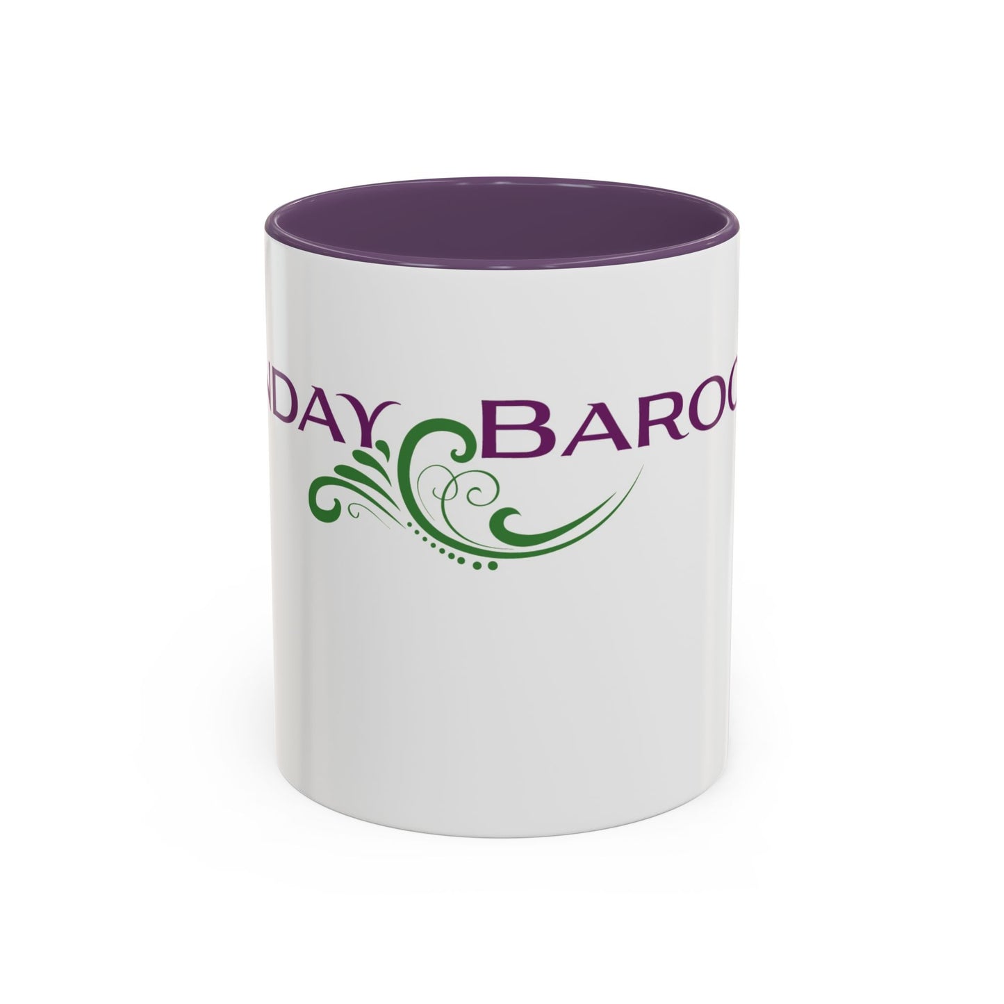 Sunday Baroque Accent Coffee Mug (11, 15oz)