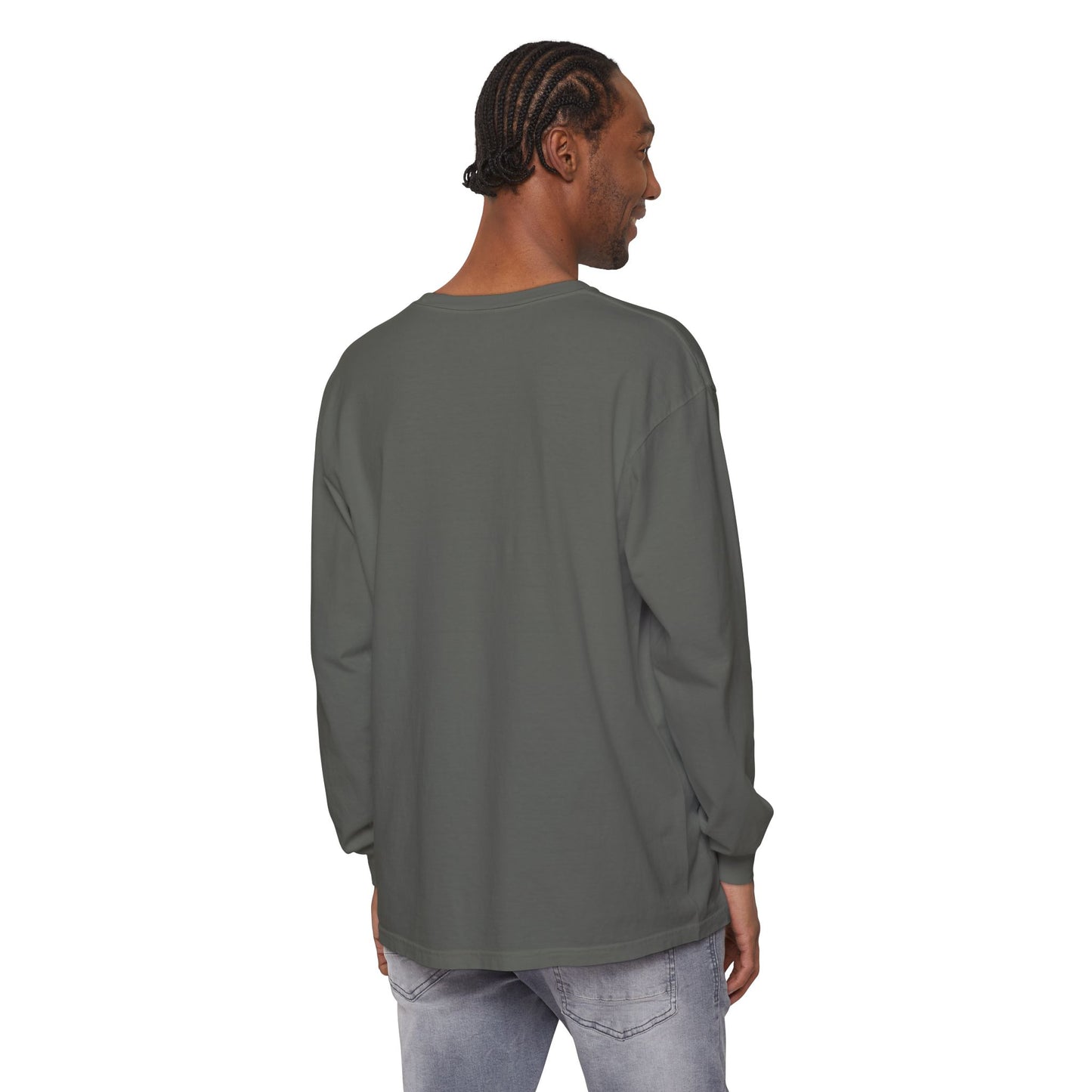 Inspire.World Unisex Garment-dyed Long Sleeve T-Shirt