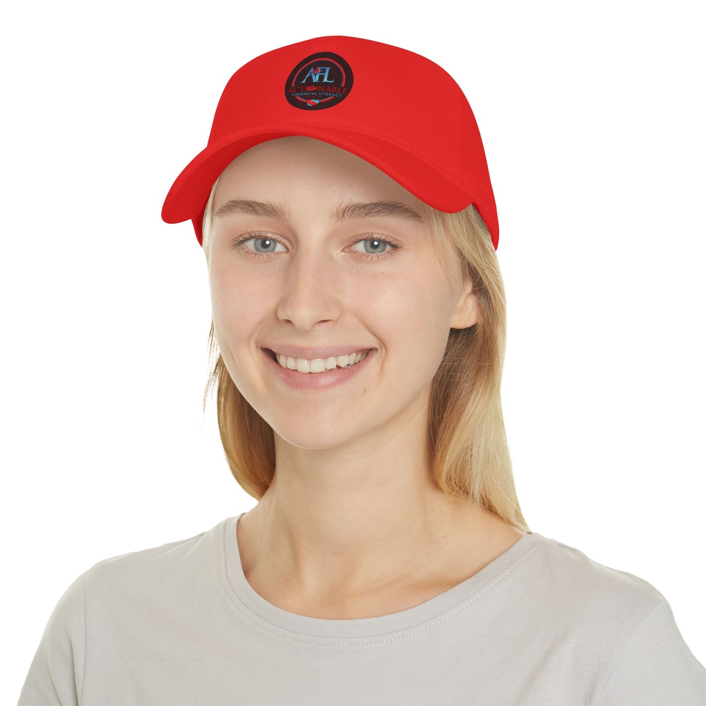 Actionable Financial Literacy Center Low Profile Baseball Cap
