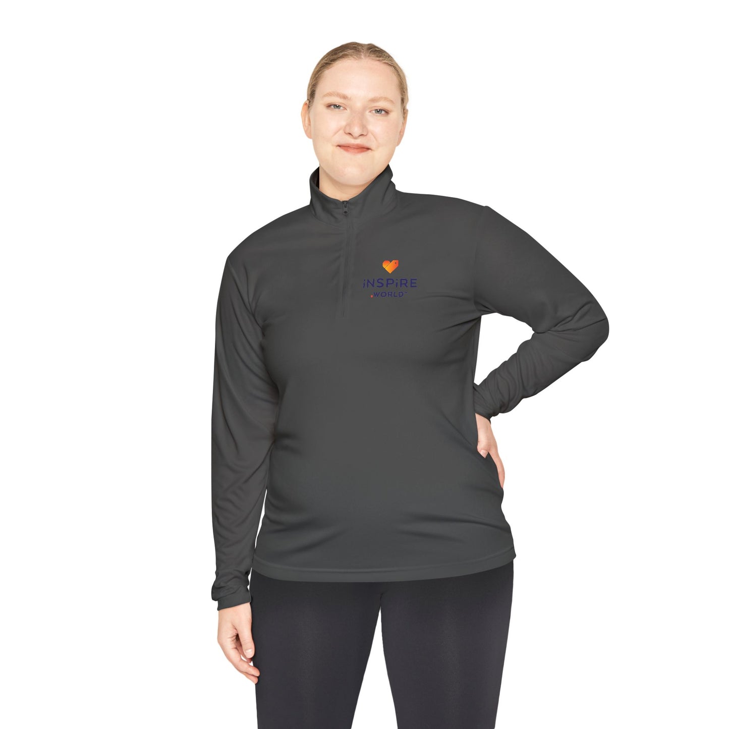 Inspire.World Unisex Quarter-Zip Pullover