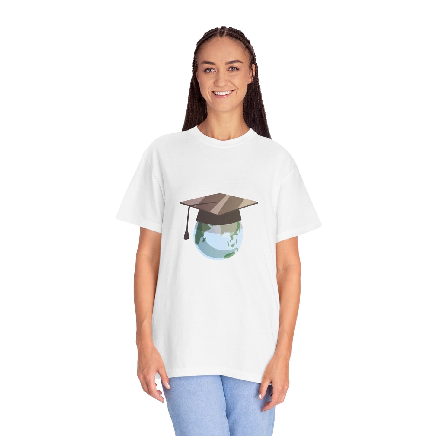 Foster Care: Education - Unisex Garment-Dyed T-shirt