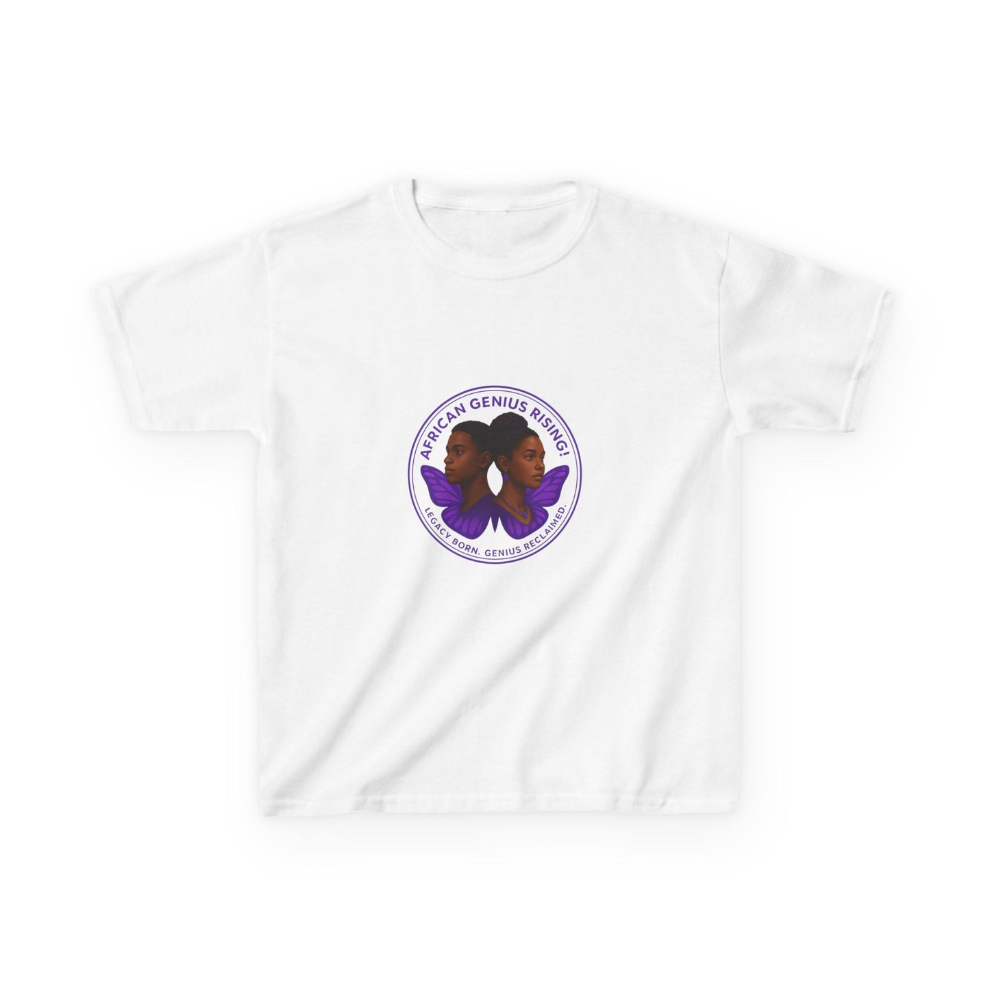 African Genius Rising Kids Heavy Cotton™ Tee