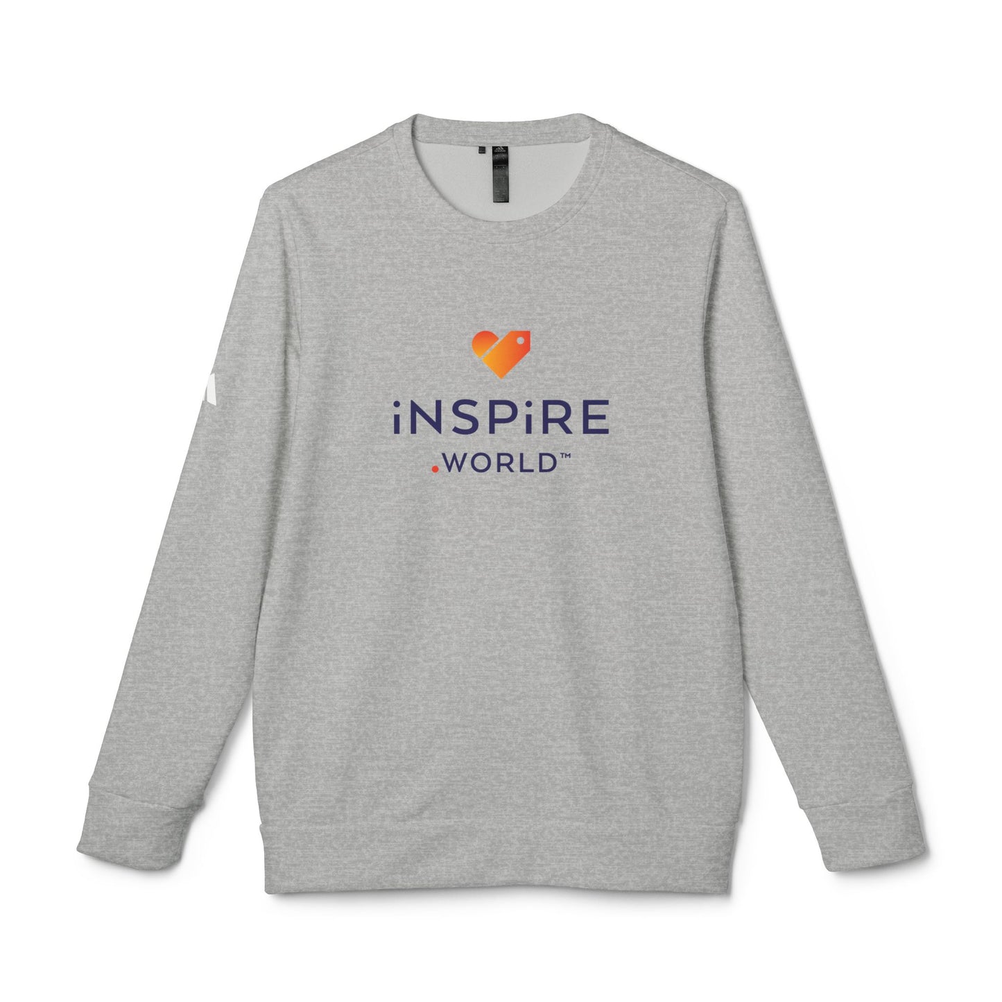 Inspire.World adidas Unisex Fleece Crewneck Sweatshirt