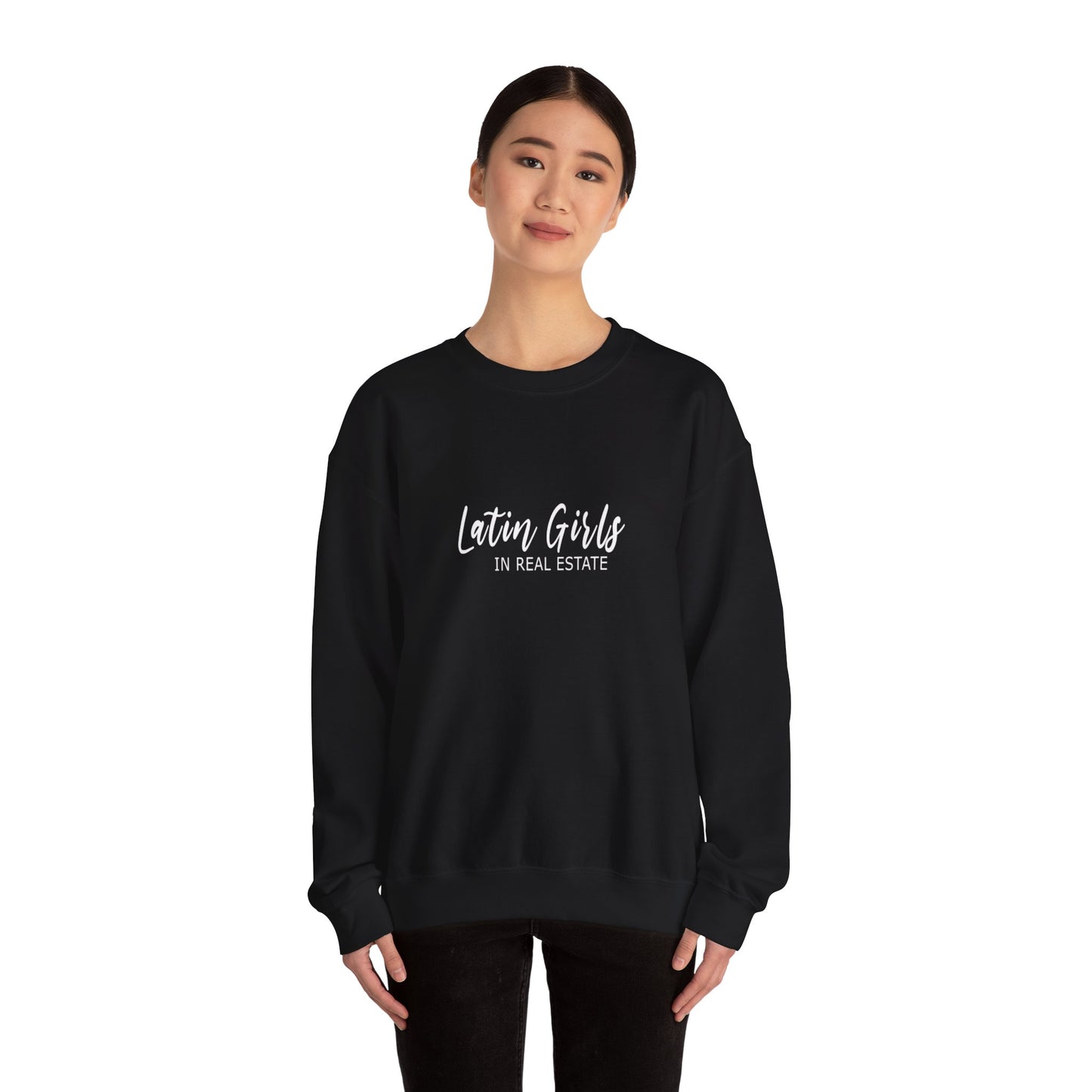 Latin Girls In Real Estate Unisex Heavy Blend™ Crewneck Sweatshirt