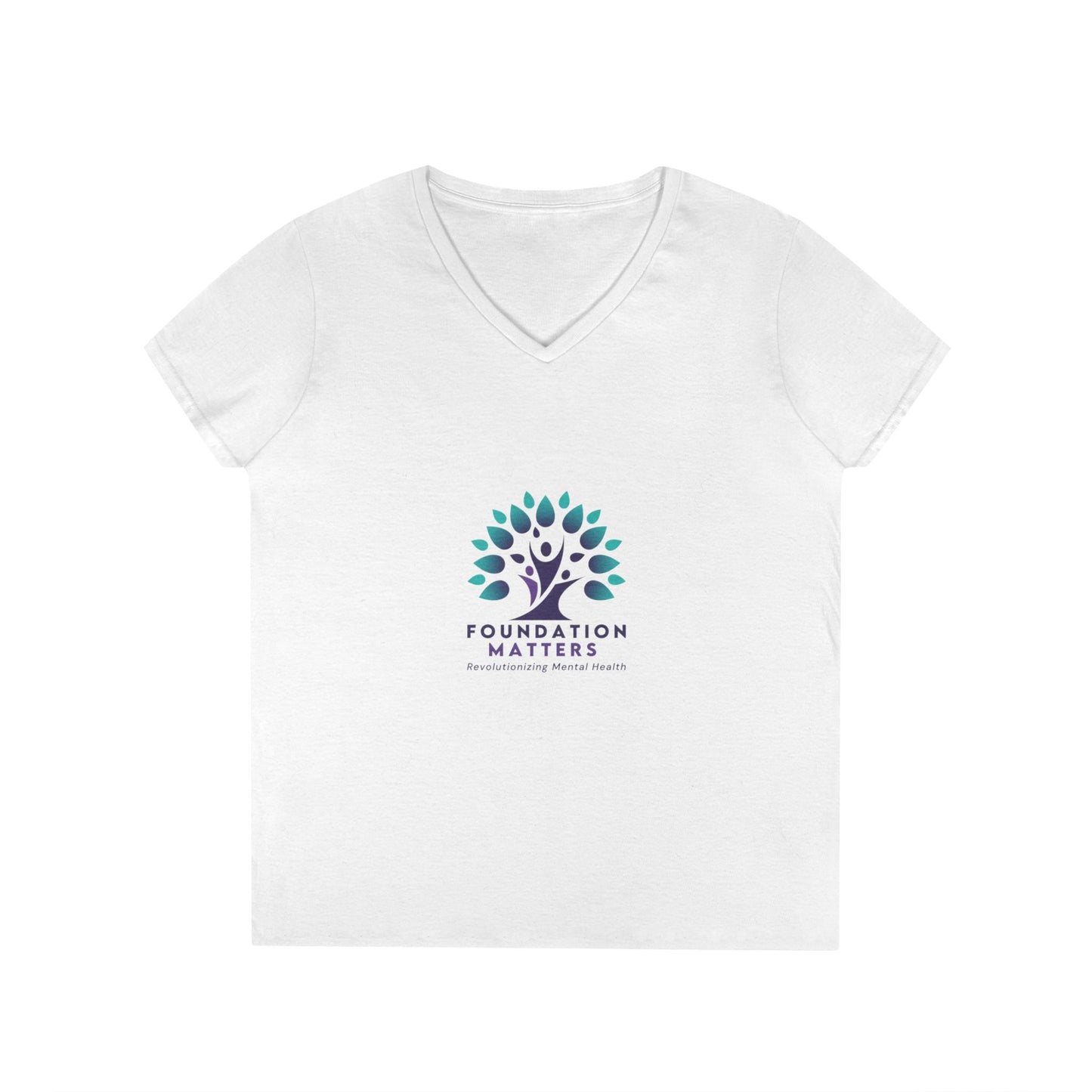 Foundation Matters Ladies' V-Neck T-Shirt