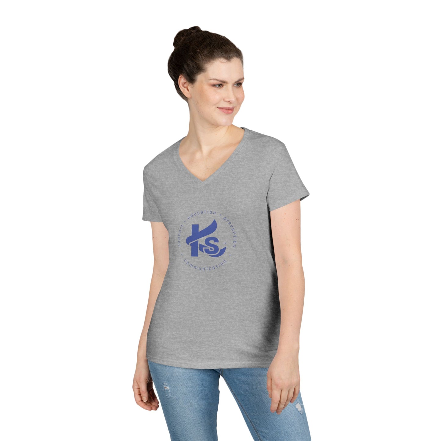 Kares Foundation Ladies' V-Neck T-Shirt