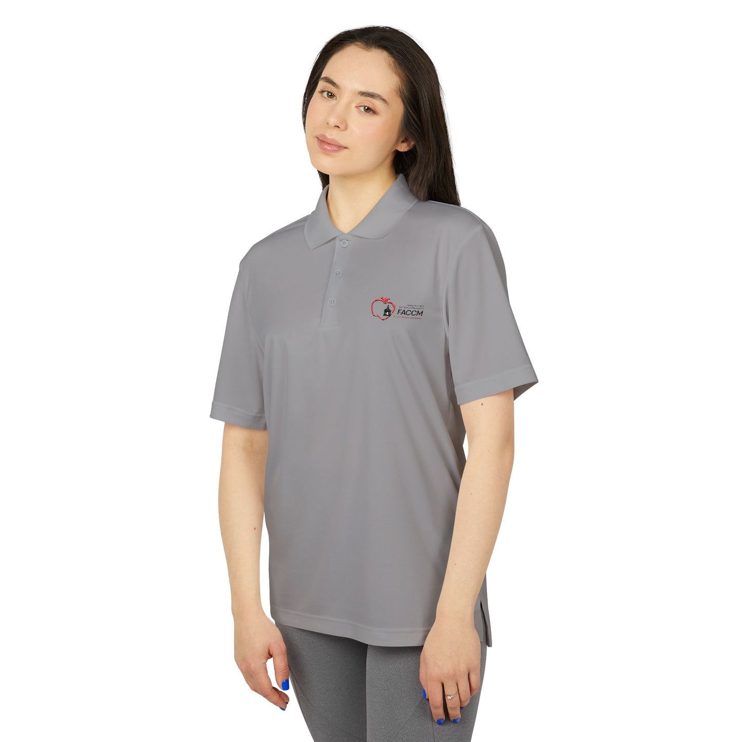 FACCM adidas Unisex Performance Polo