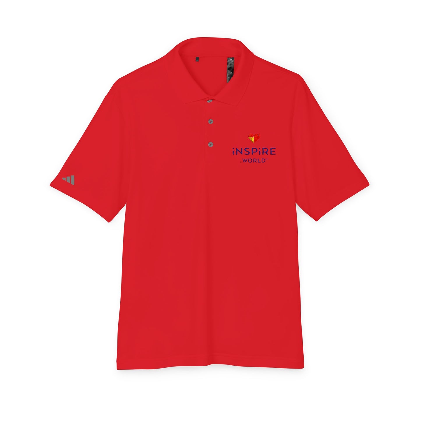 Inspire.World adidas Unisex Performance Polo