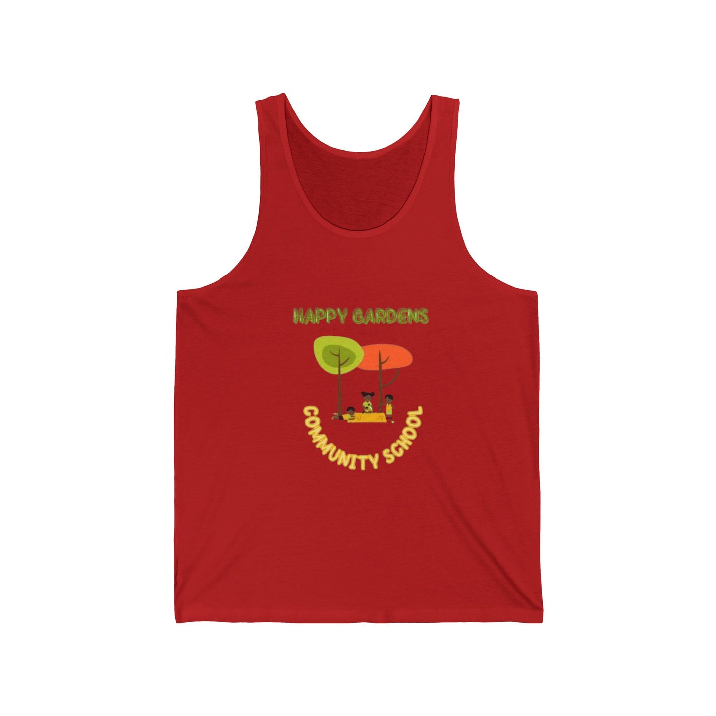 Happy Gardens Unisex Jersey Tank