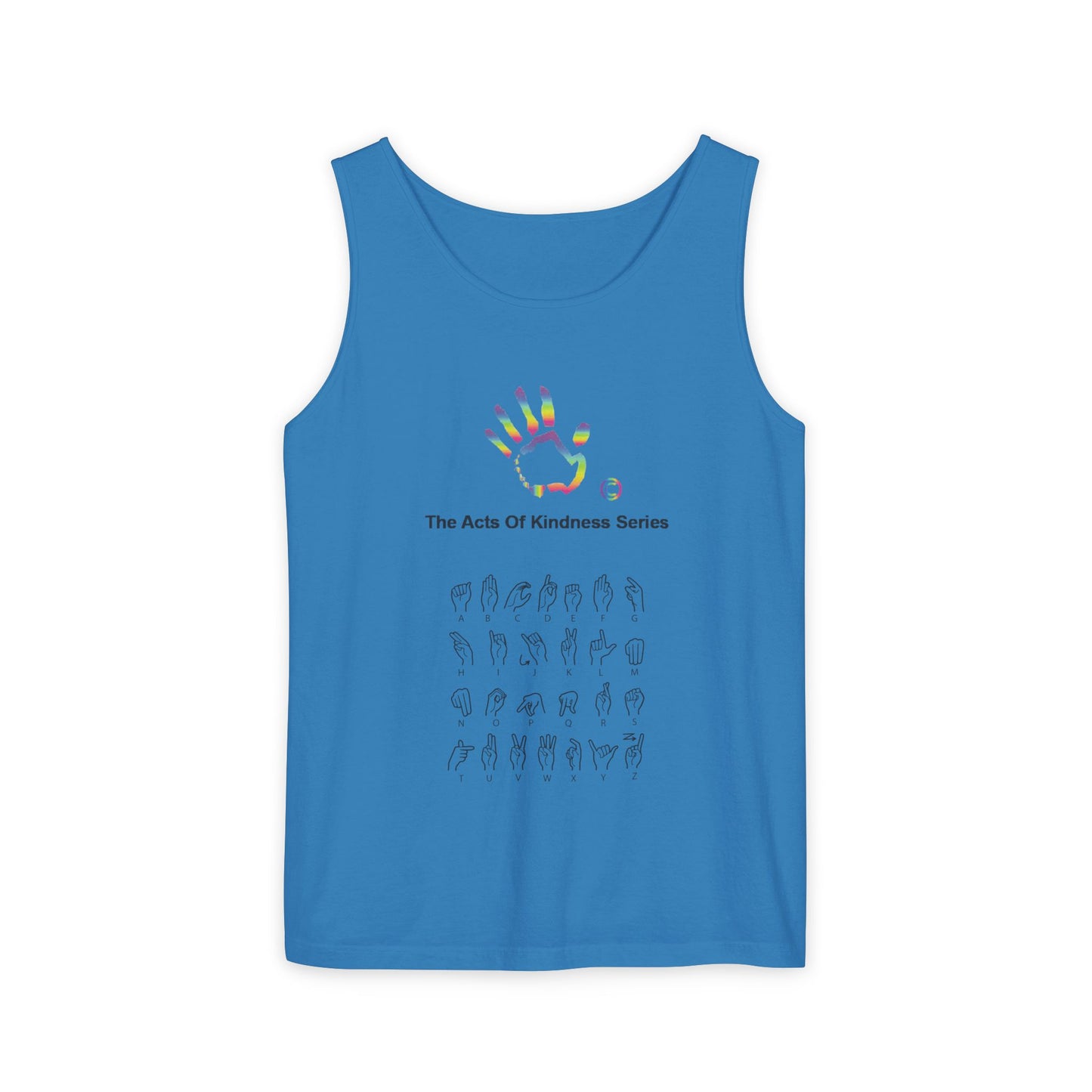 Acts of Kindness Series Unisex Garment-Dyed Tank Top
