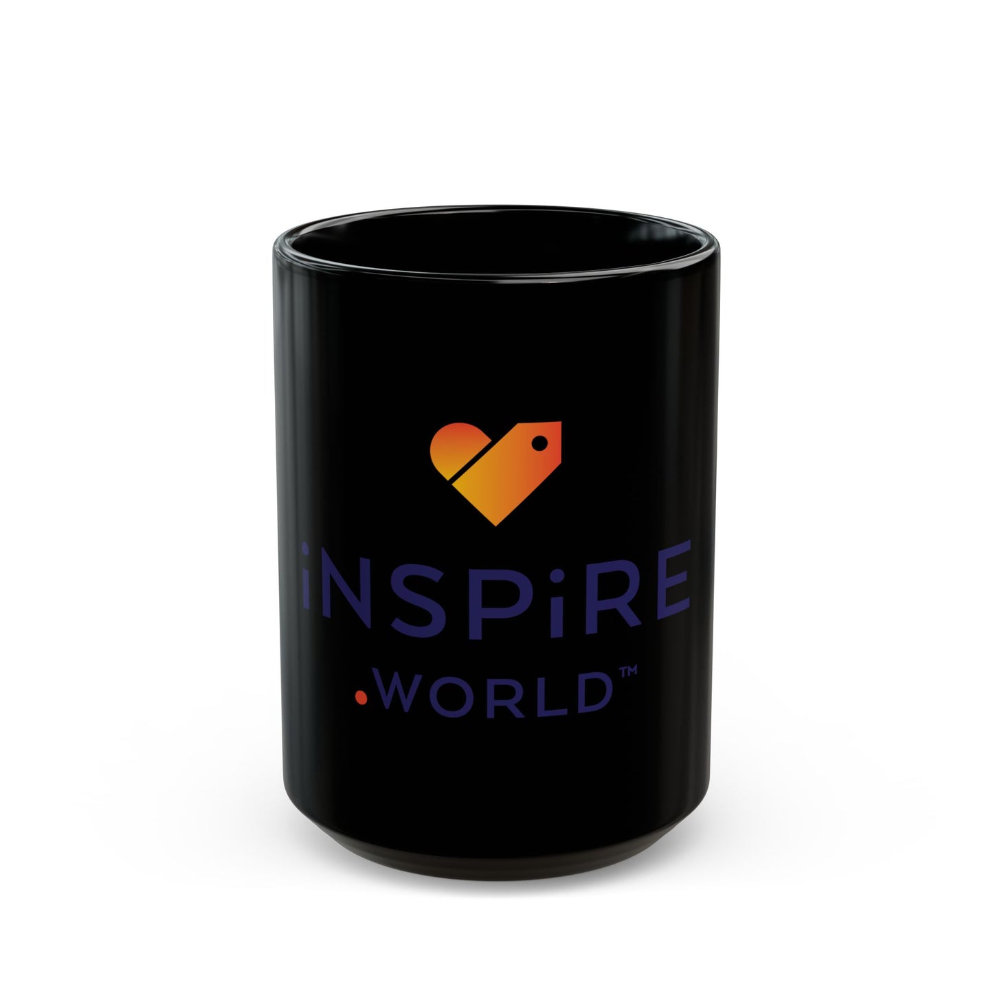 Inspire.World Black Mug (11oz, 15oz)