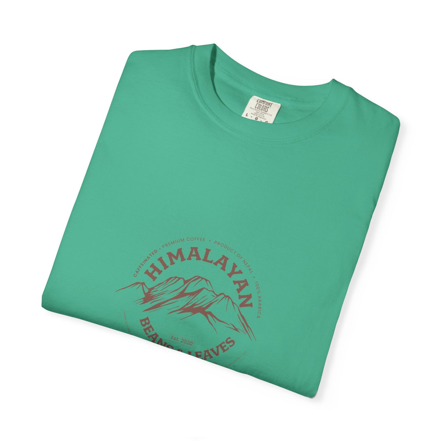 Himalayan Beans & Leaves Unisex Garment-Dyed T-shirt