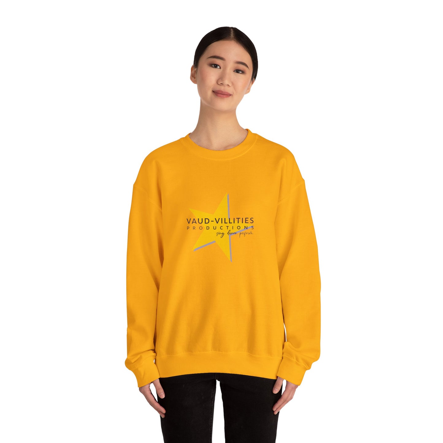 Vaud-Villities Productions Unisex Heavy Blend™ Crewneck Sweatshirt