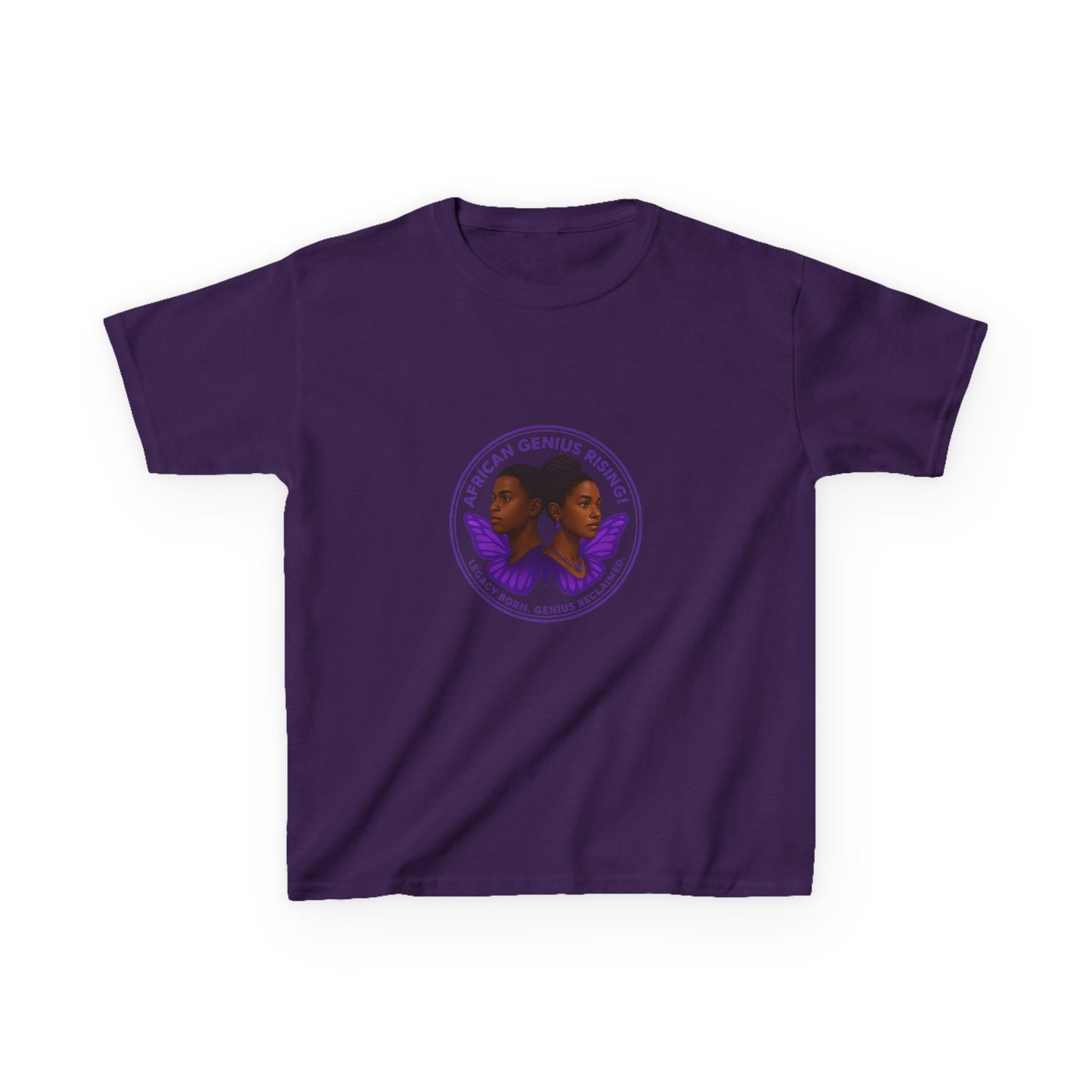 African Genius Rising Kids Heavy Cotton™ Tee