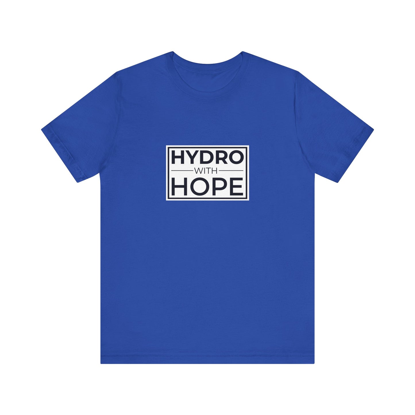 Hydro with Hope Unisex Jersey Short Sleeve Tee