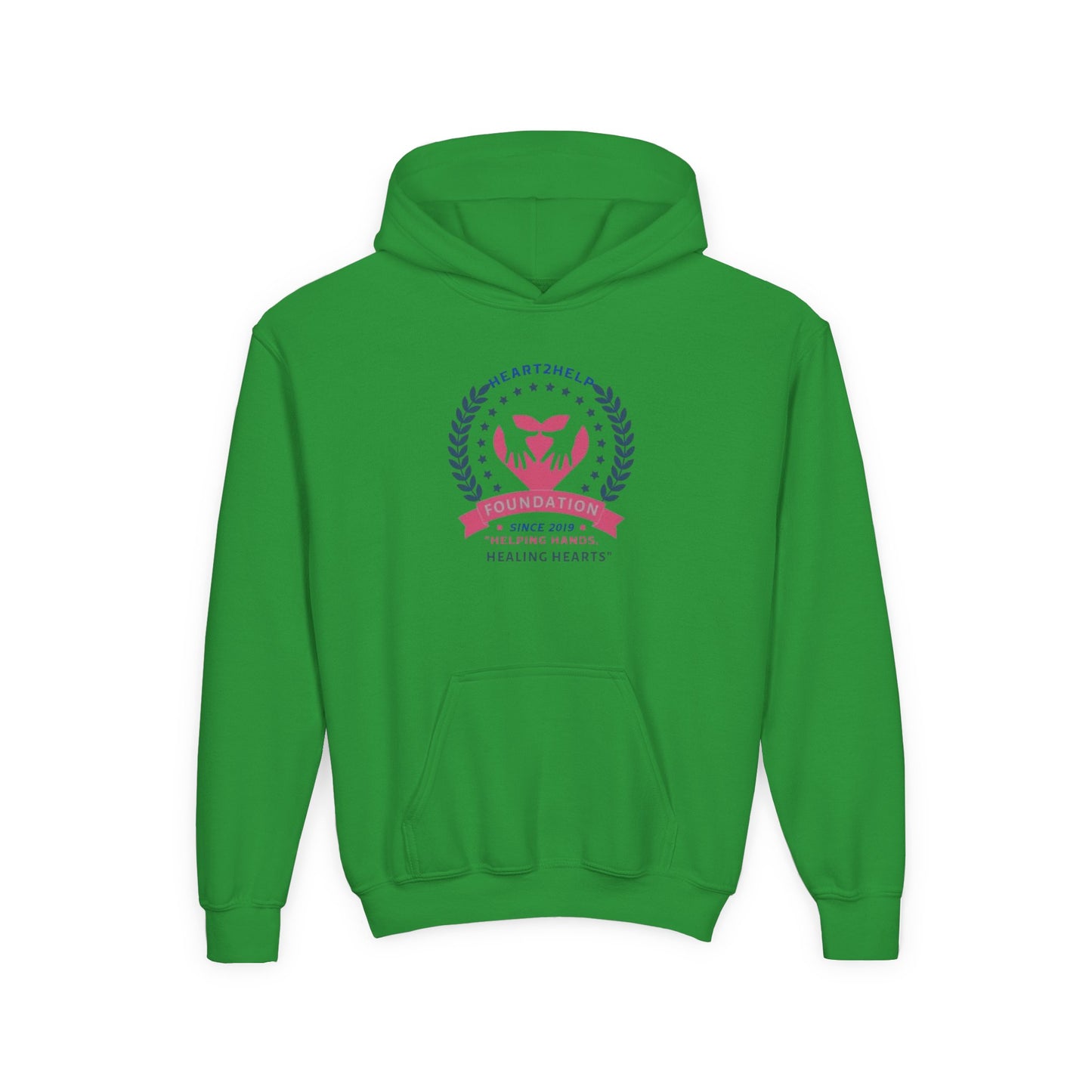 Heart2Help Youth Heavy Blend Hooded Sweatshirt