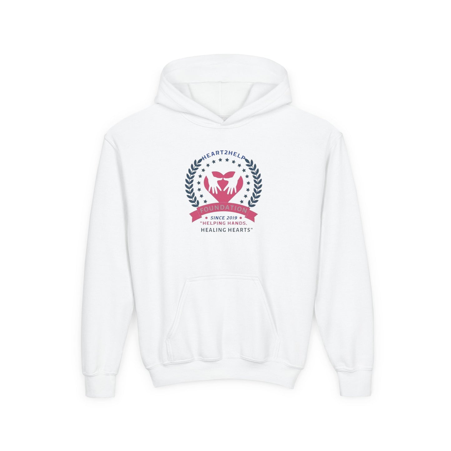 Heart2Help Youth Heavy Blend Hooded Sweatshirt