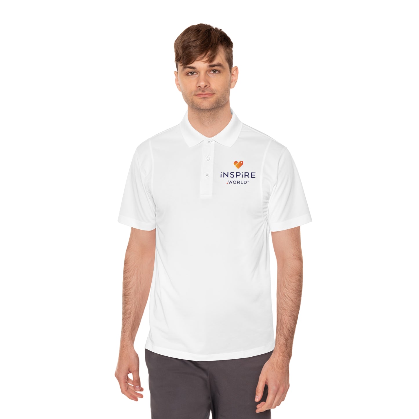 Inspire.World Men's Sport Polo Shirt