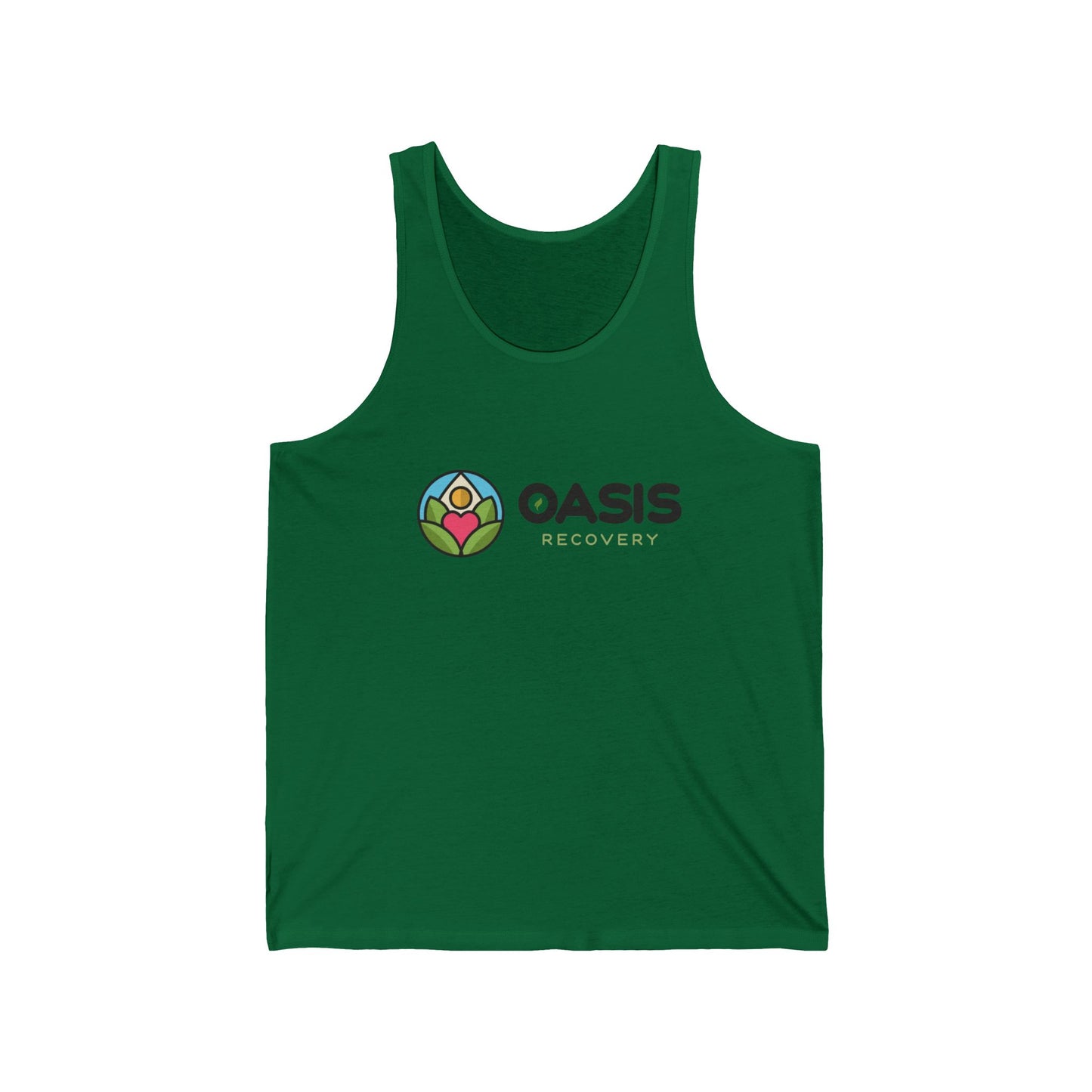 Oasis Recovery Center Unisex Jersey Tank