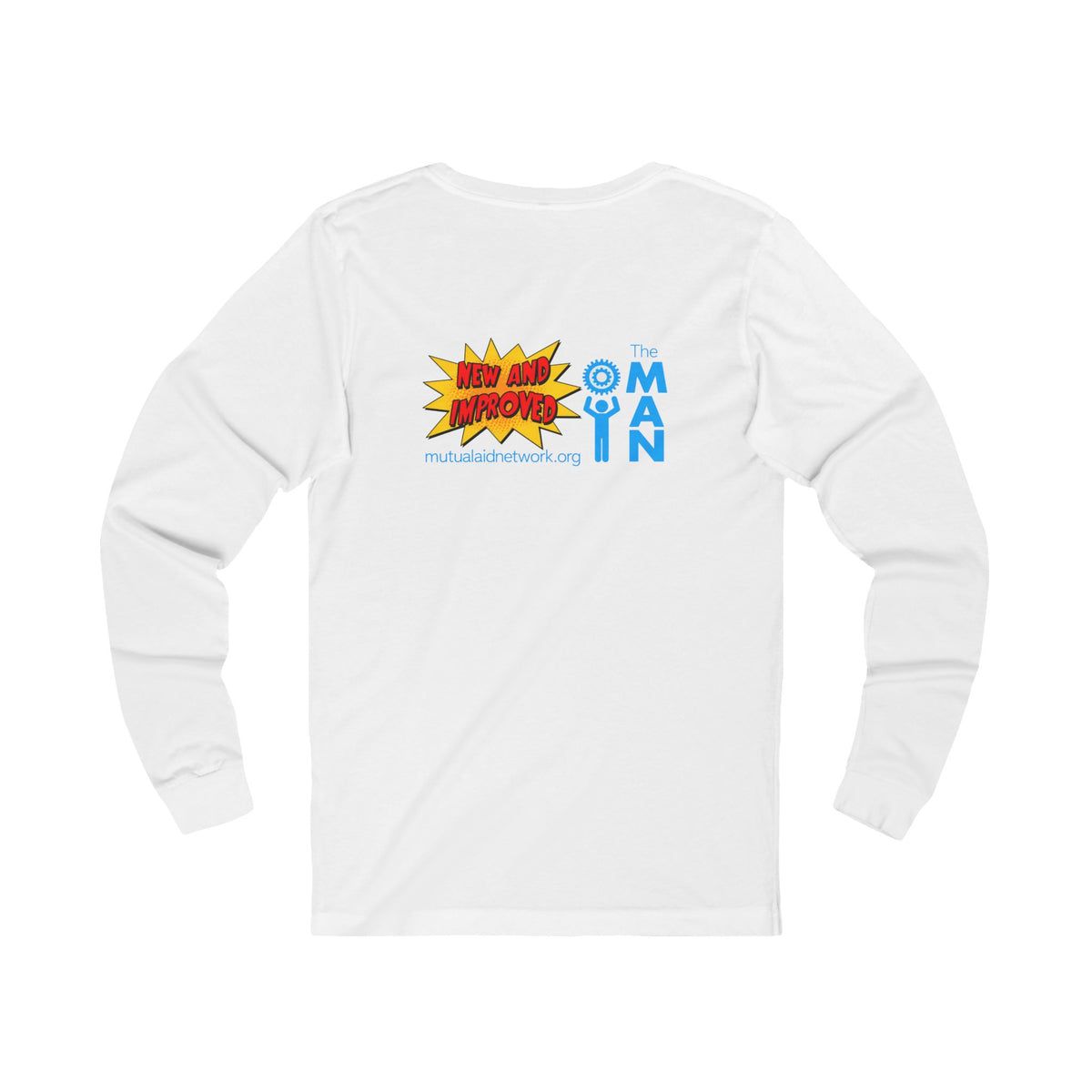 Mutual Aid Network Human Unisex Jersey Long Sleeve Tee