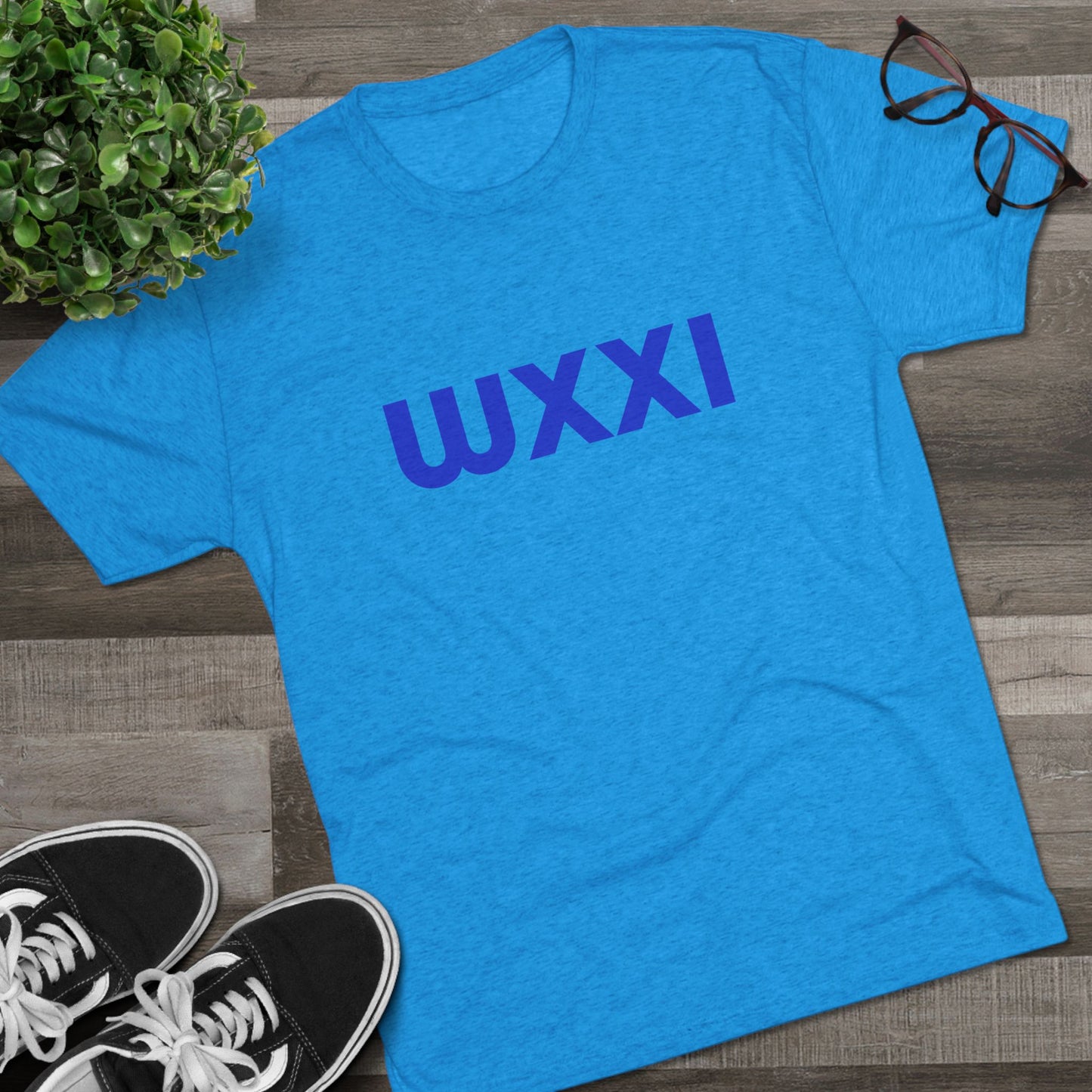 WXXI Men's Tri-Blend Crew Tee