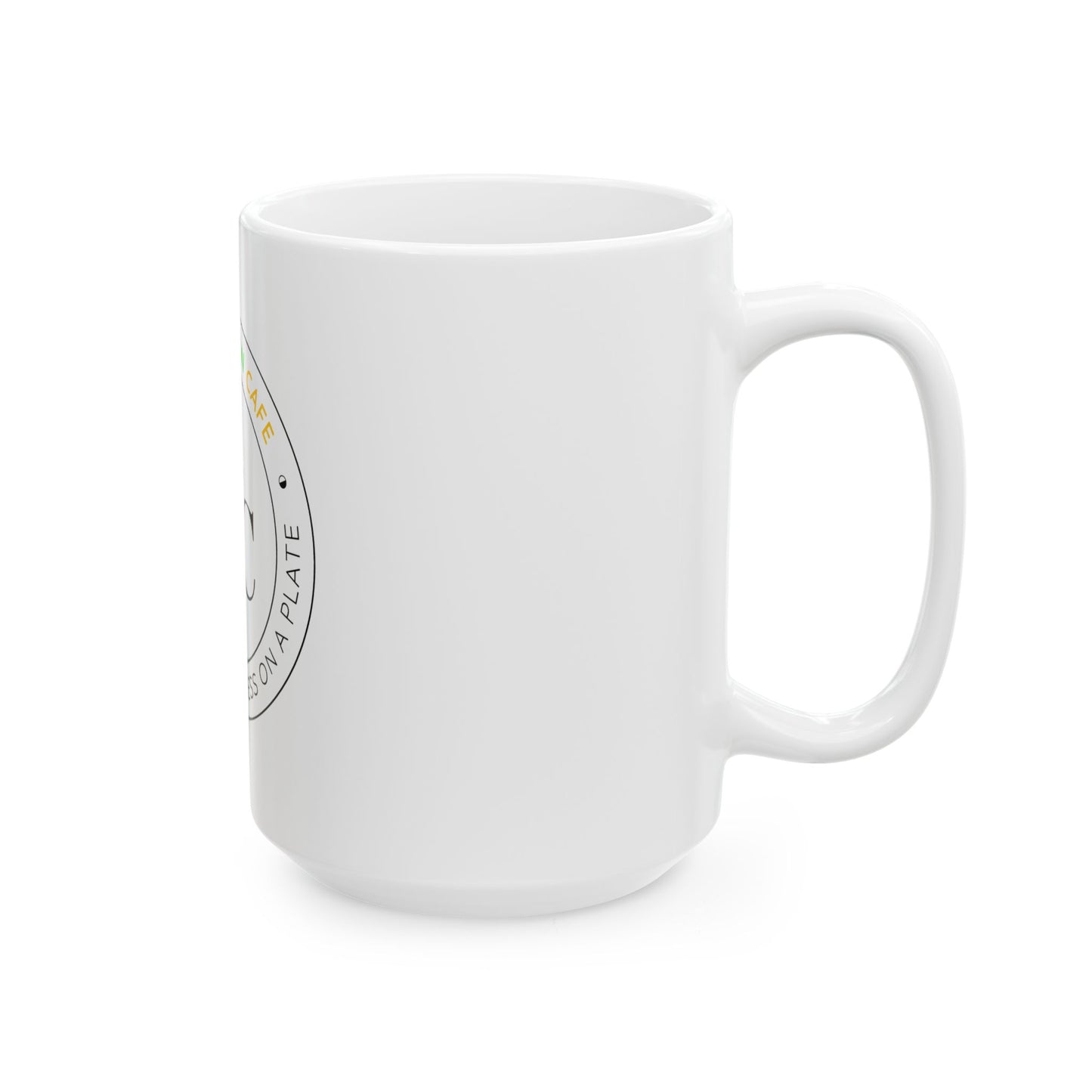 The Maroon Cafe Ceramic Mug, (11oz, 15oz)