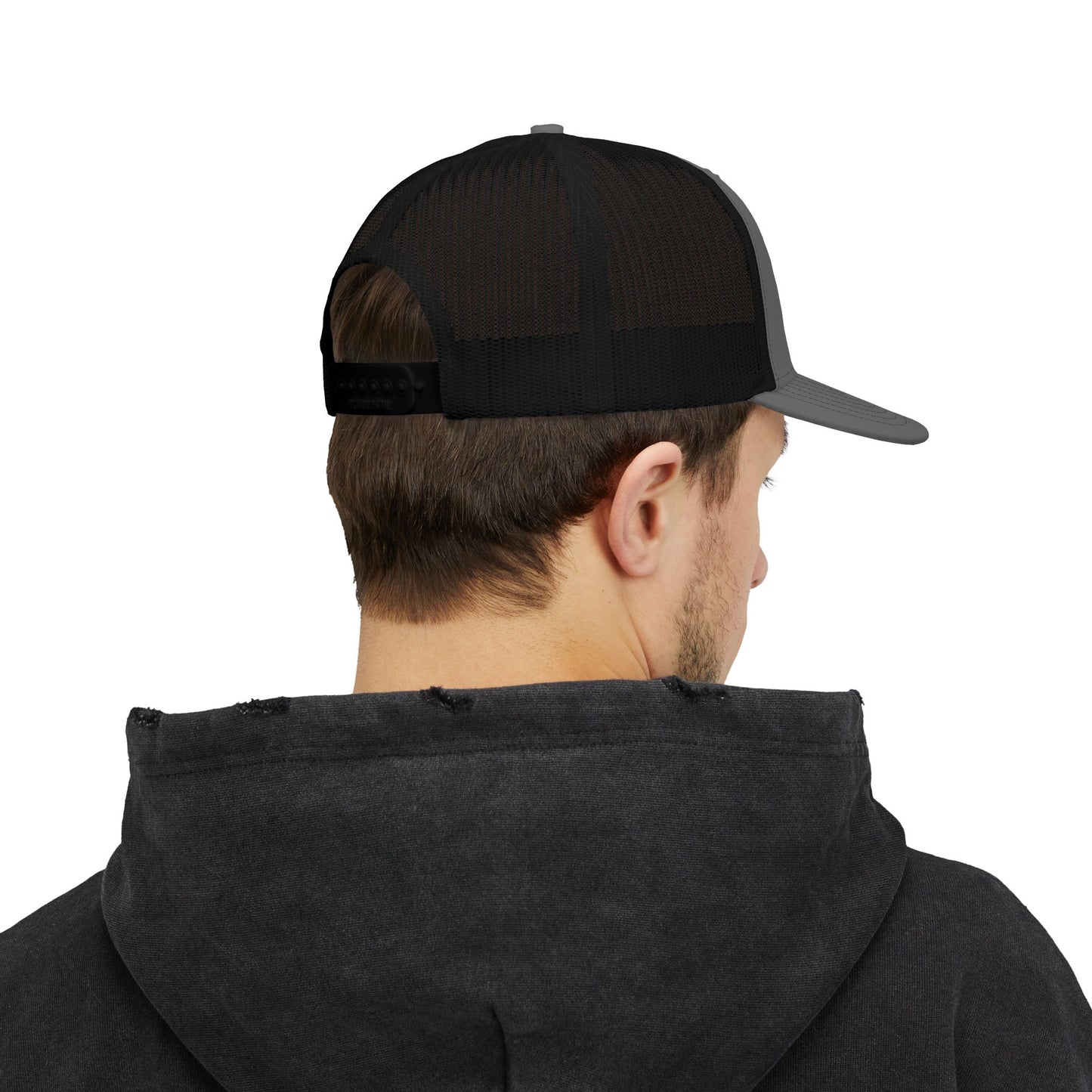 Veteran Lighting Snapback Trucker Cap