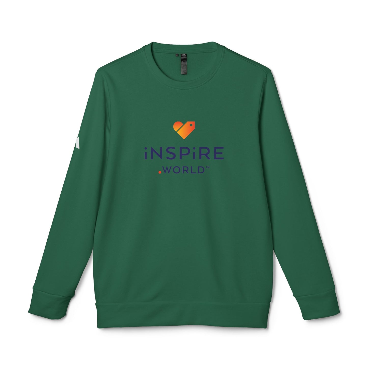 Inspire.World adidas Unisex Fleece Crewneck Sweatshirt