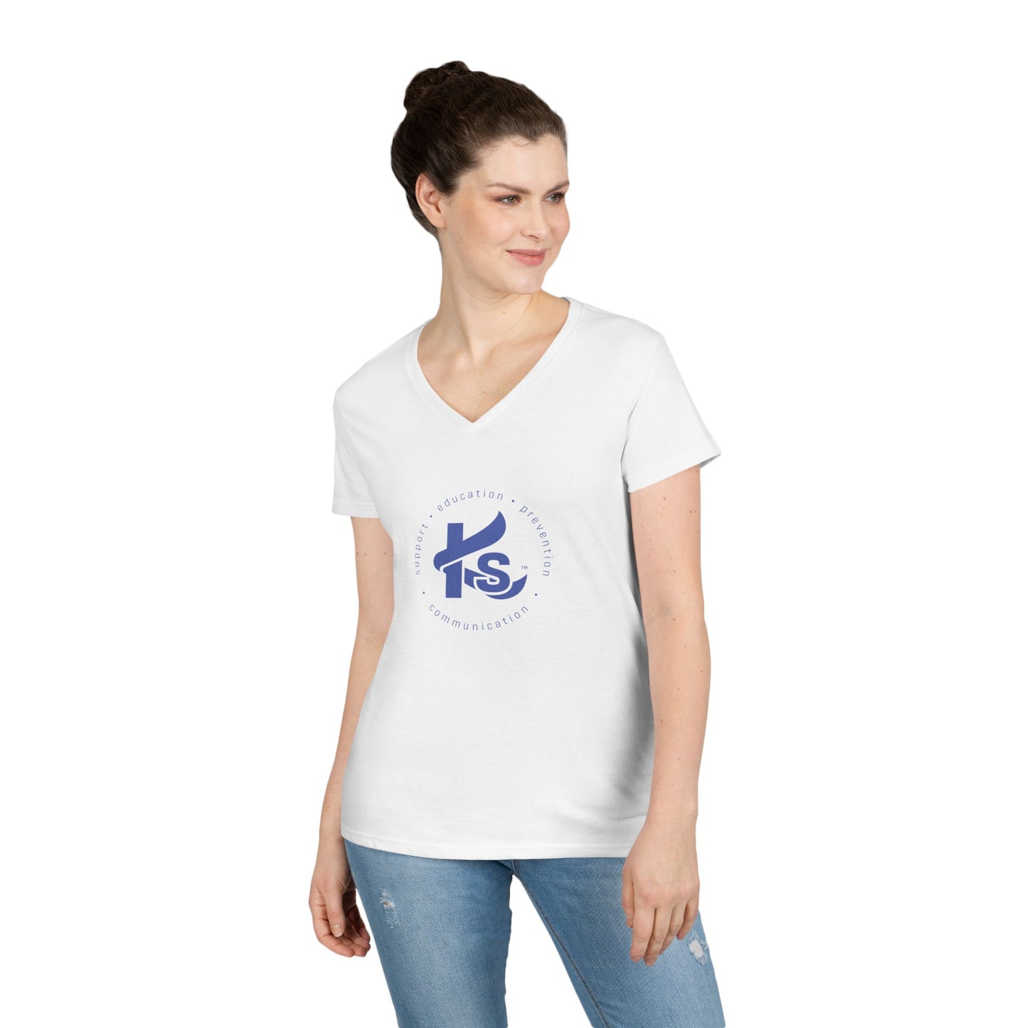 Kares Foundation Ladies' V-Neck T-Shirt