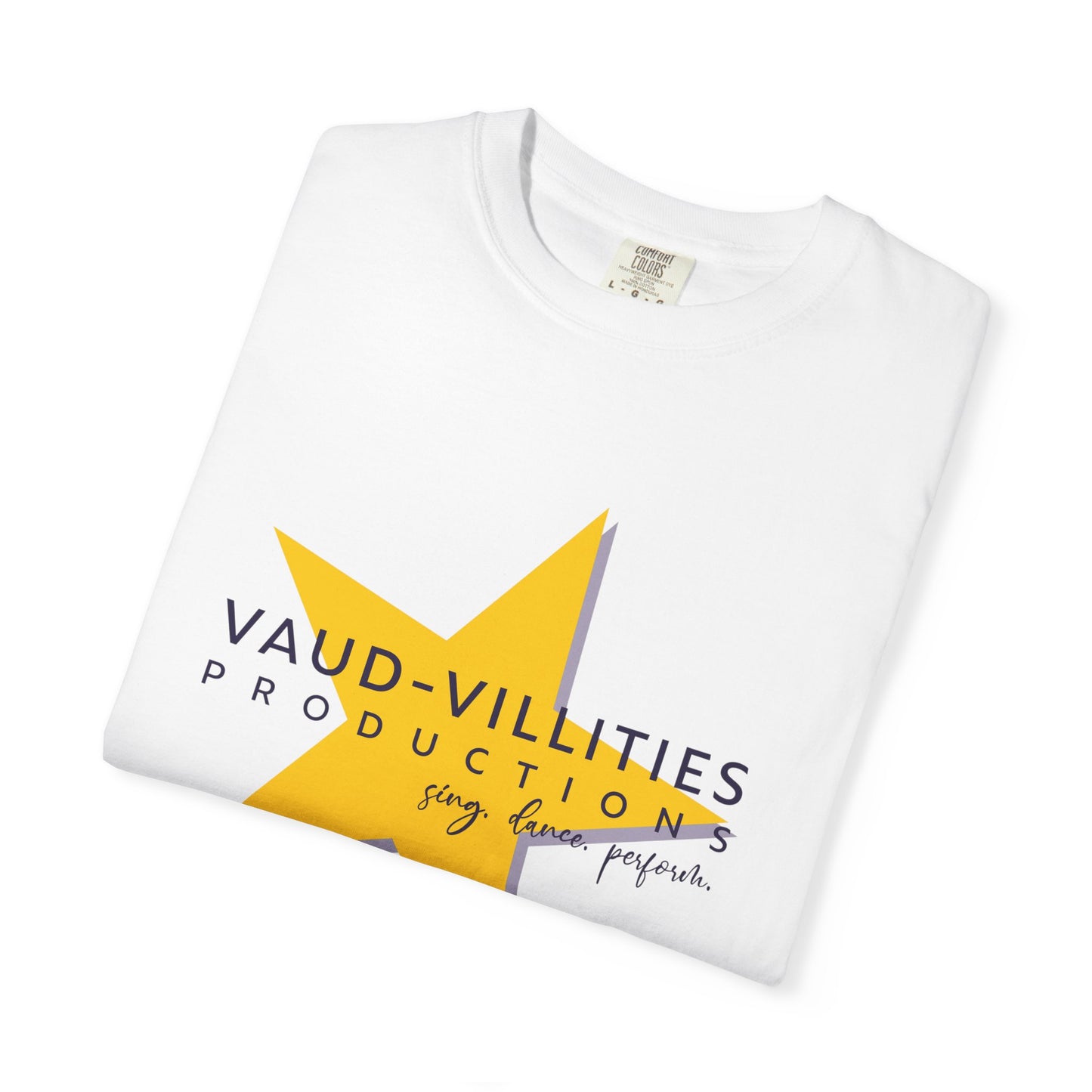 Vaud-Villities Productions Unisex Garment-Dyed T-shirt