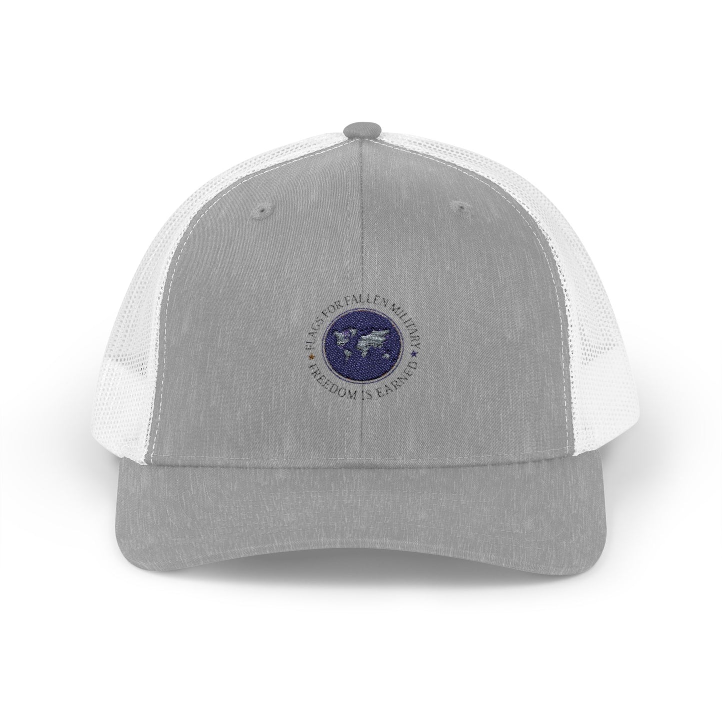 Flags for Fallen Military Snapback Trucker Cap