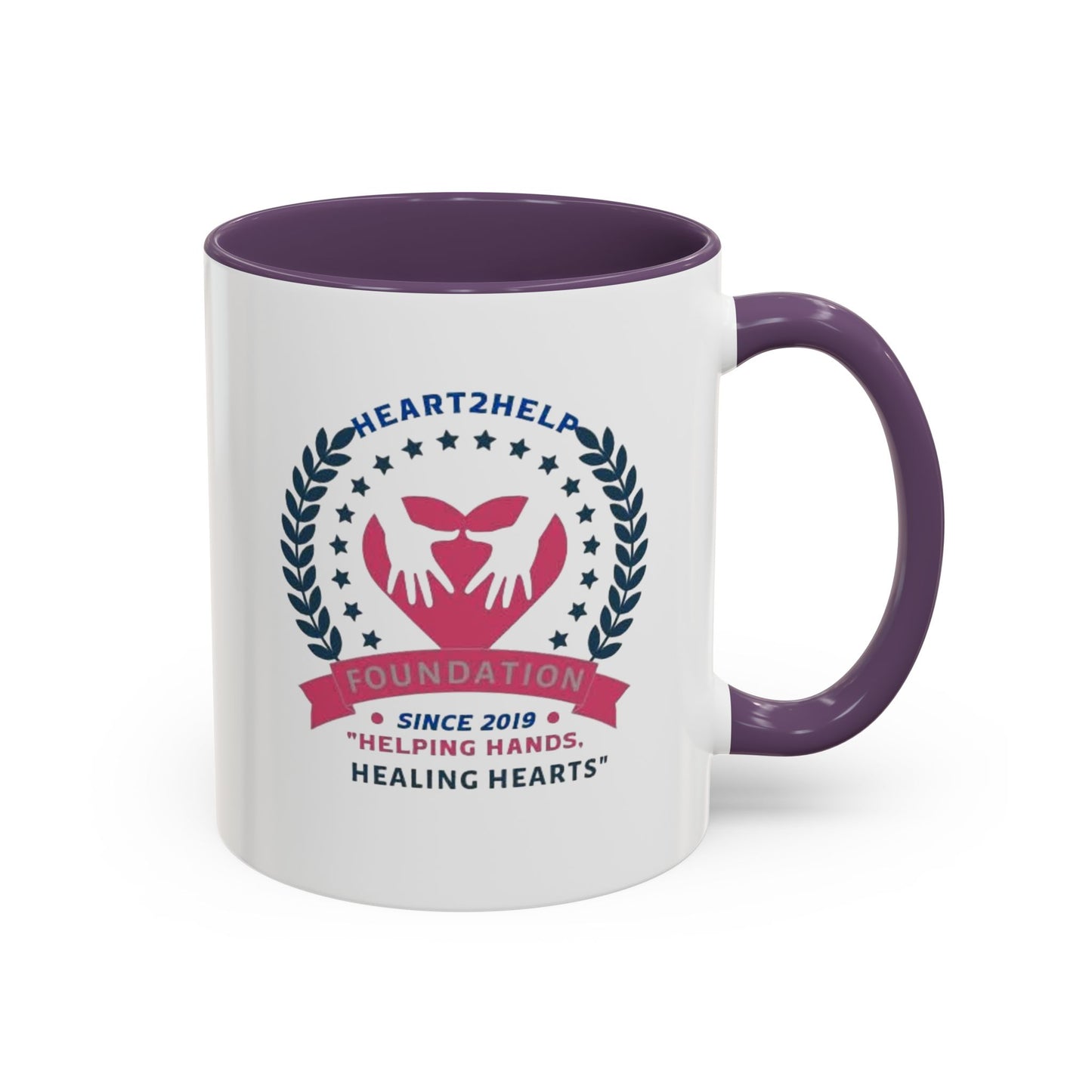 Heart2Help Accent Coffee Mug (11oz)