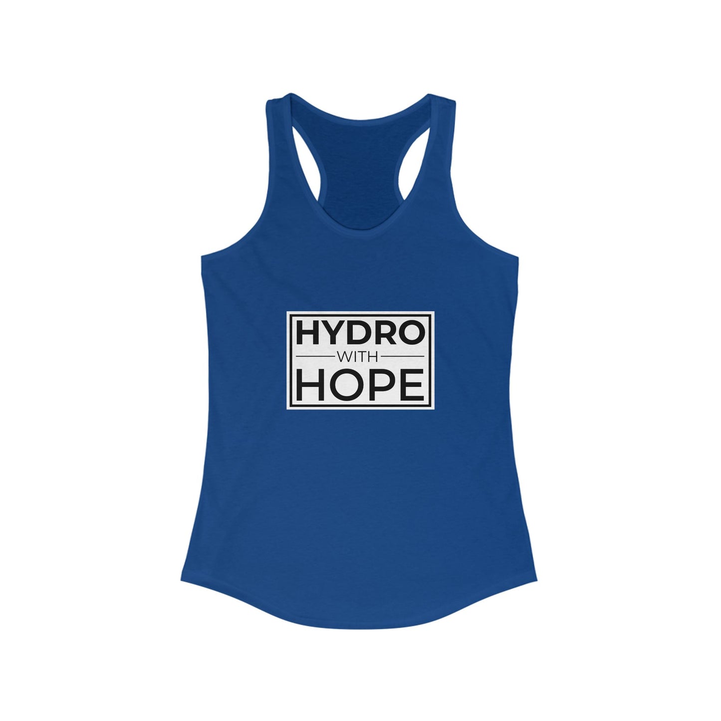 Hydro with Hope Women's Ideal Racerback Tank
