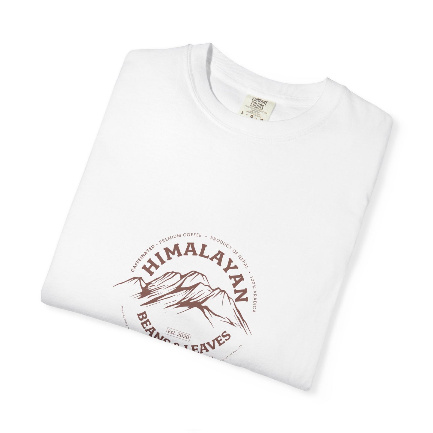 Himalayan Beans & Leaves Unisex Garment-Dyed T-shirt