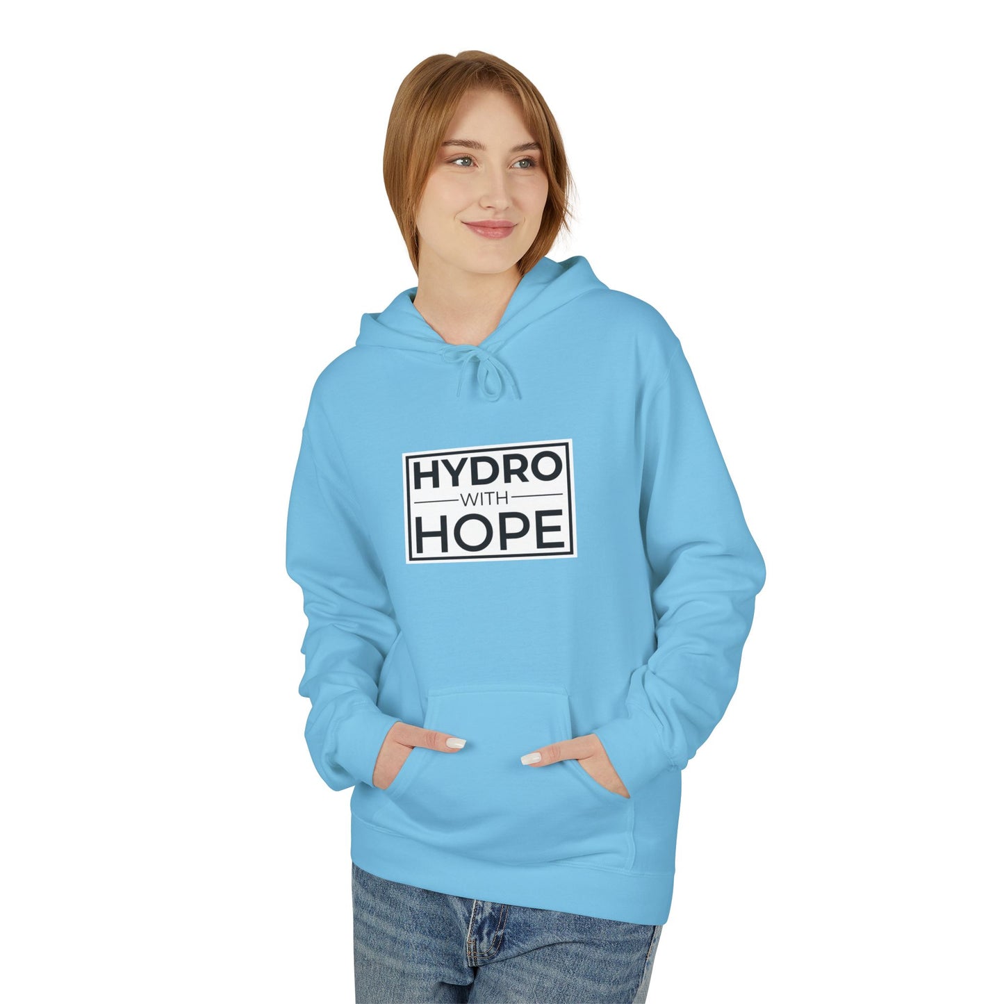 Hydro with Hope Unisex Midweight Softstyle Fleece Hoodie